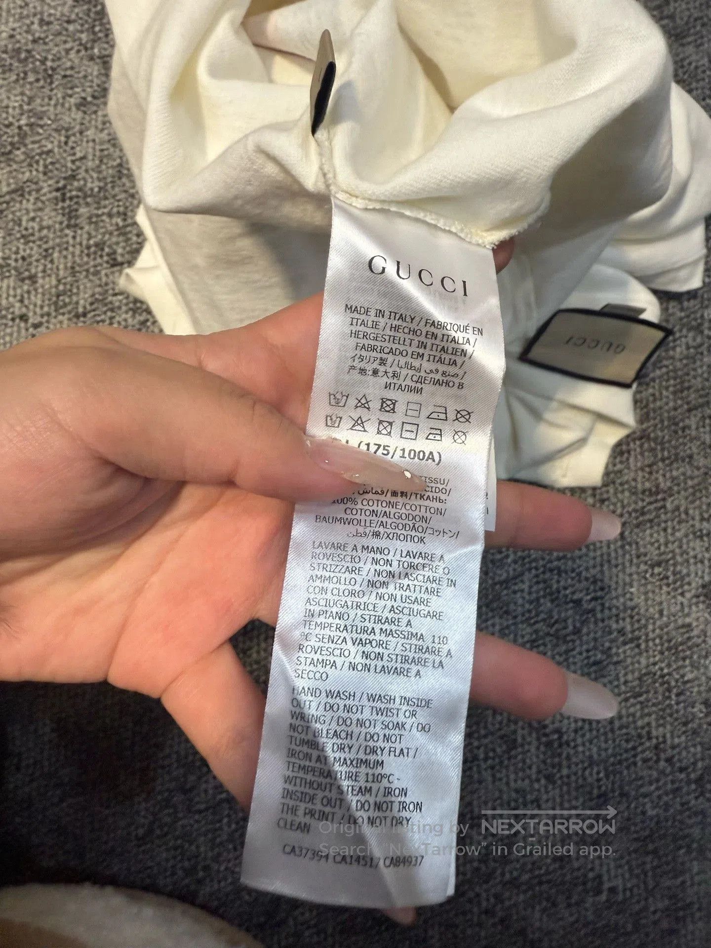 Gucci Gucci Short-Sleeve T-Shirt. Size US M / EU 48-50 / 2 - 4 Thumbnail
