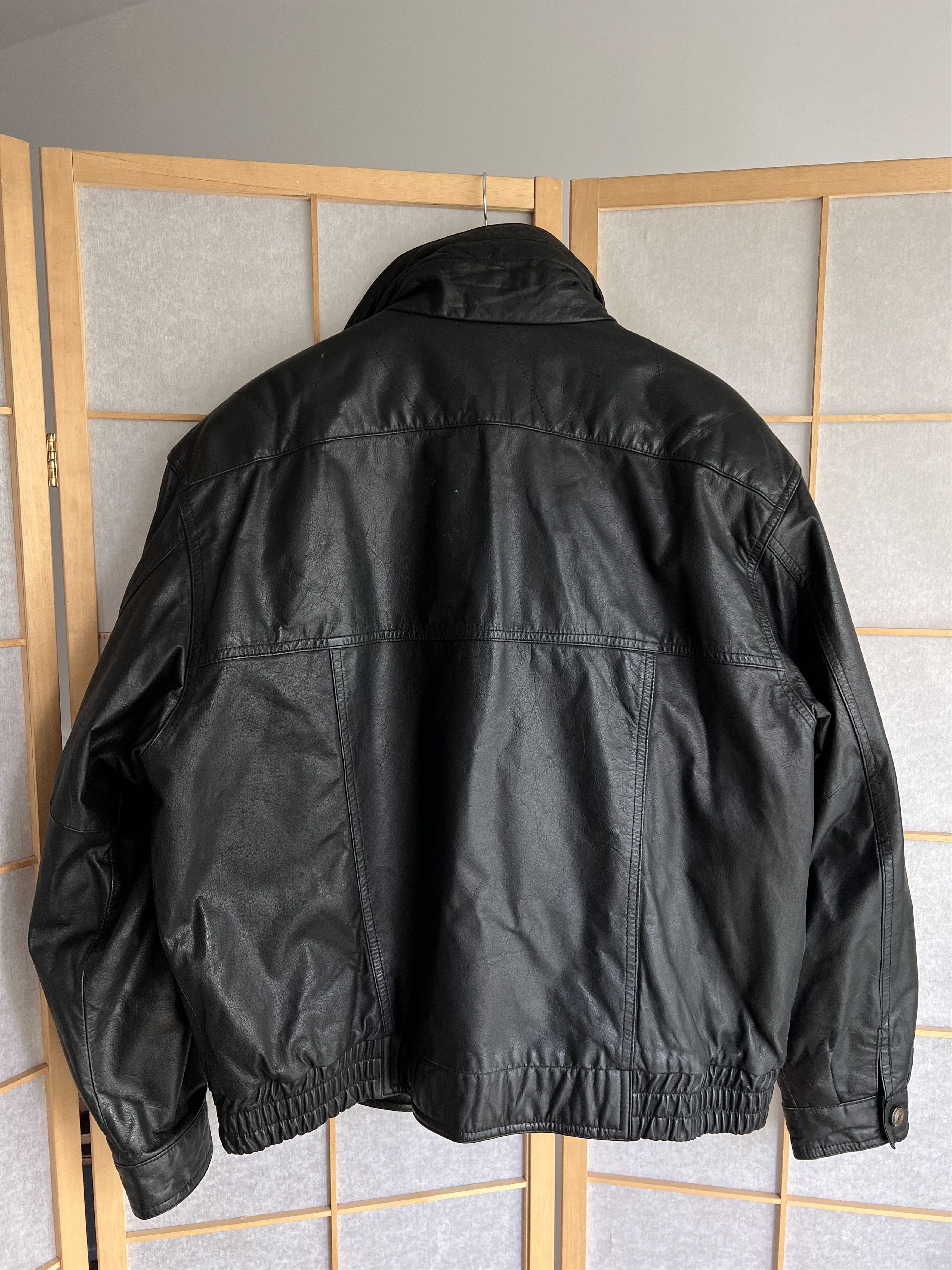 Hysteric Glamour Rick Owens Type Leather Jacket Yohji Yamamoto LGB Style Size US L / EU 52-54 / 3 - 25 Thumbnail