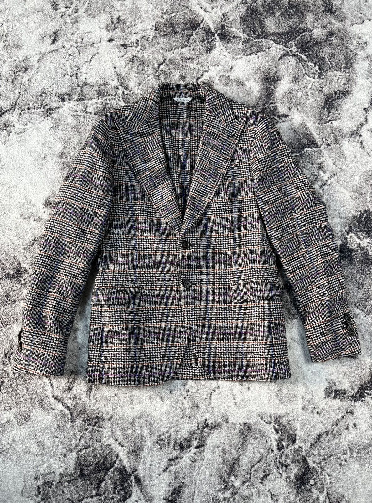 Manuel Ritz Manuel Ritz Wool Plaid Blazer Italy Tailored Fit Size 40R - 1 Thumbnail
