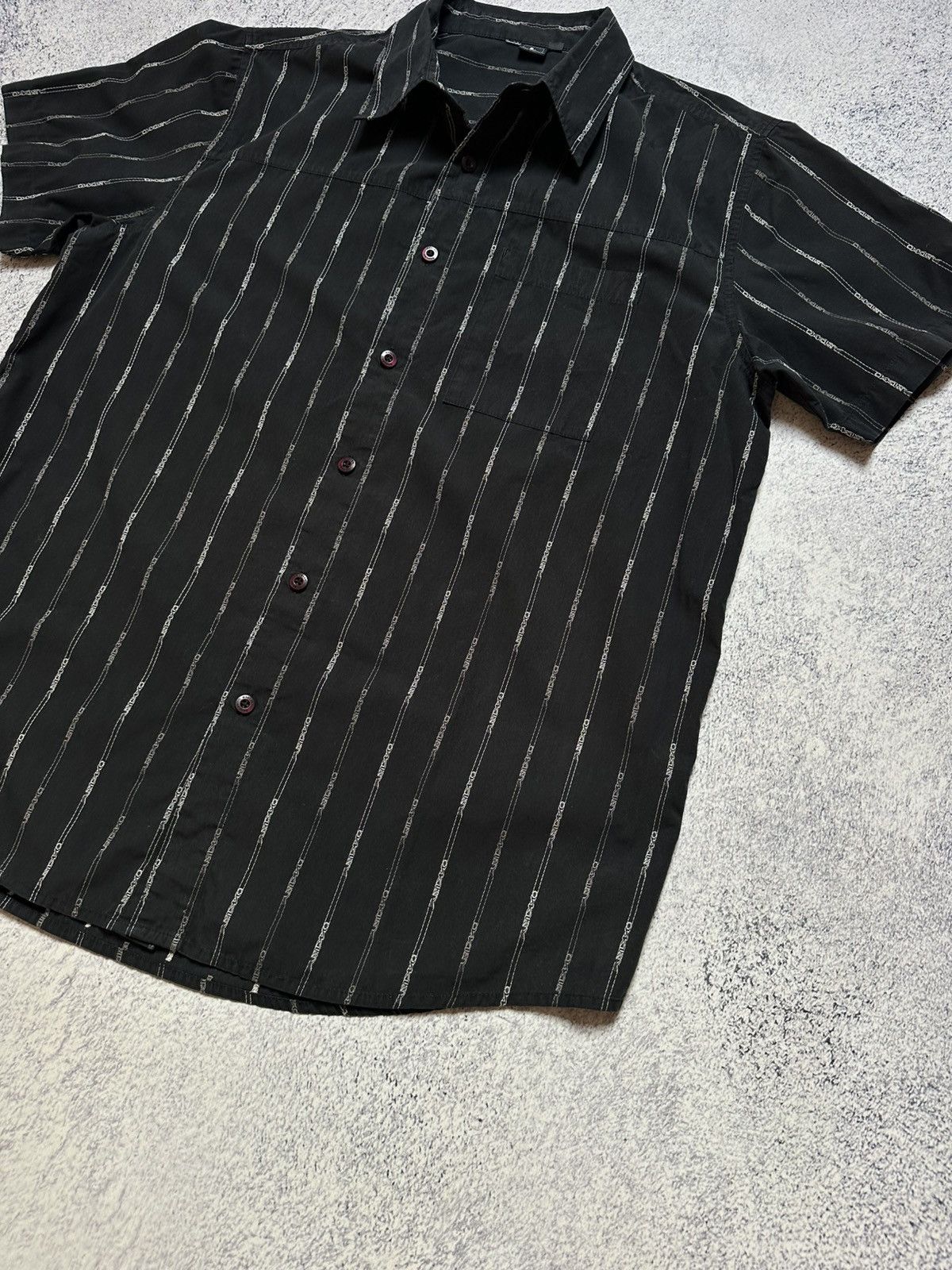 Oakley Vintage 00s Oakley Monogram Shirt Size US L / EU 52-54 / 3 - 3 Thumbnail