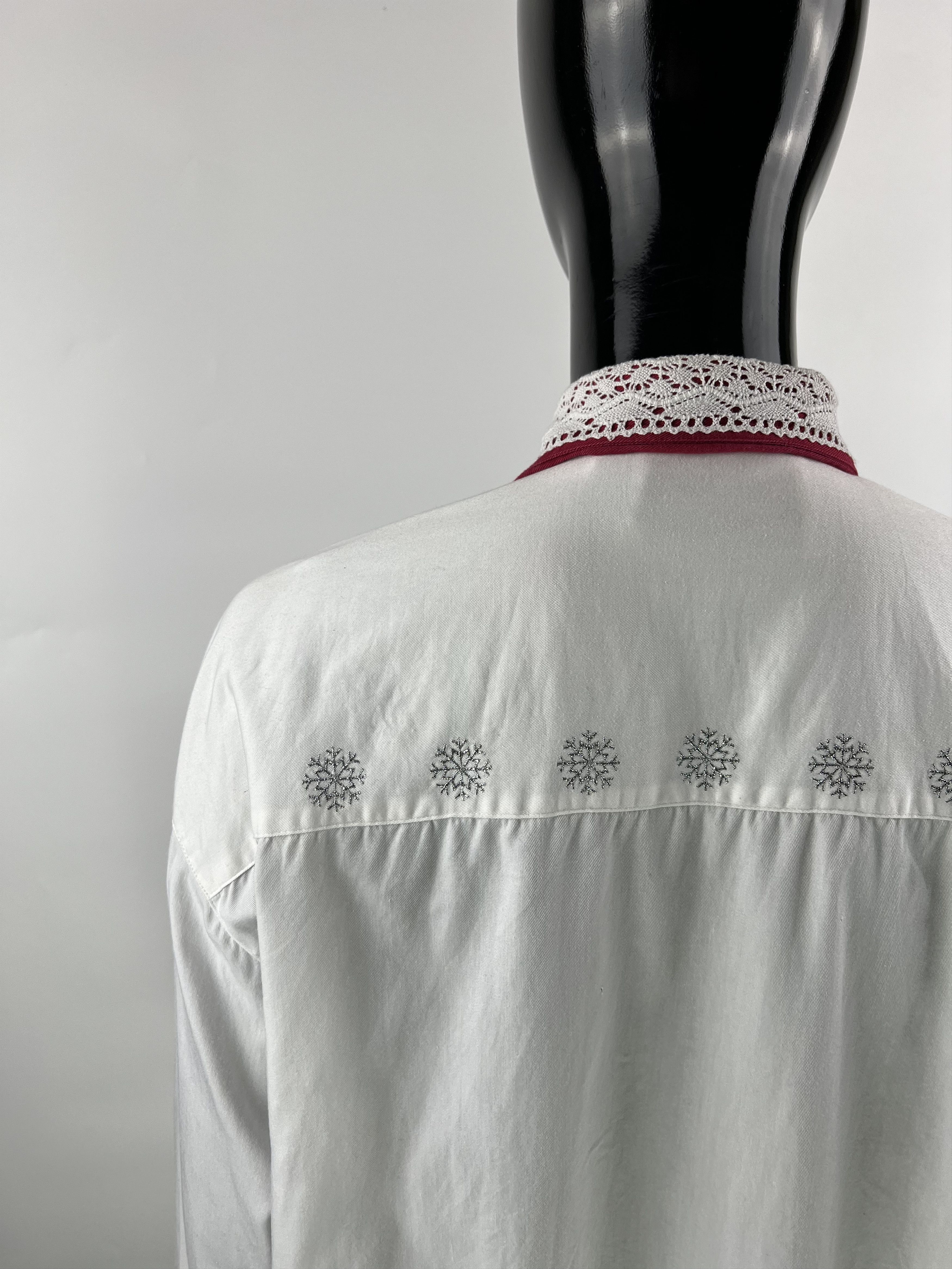 Designer Long Sleeve Button Up Shirt Size 2 Size M / US 6-8 / IT 42-44 - 7 Thumbnail
