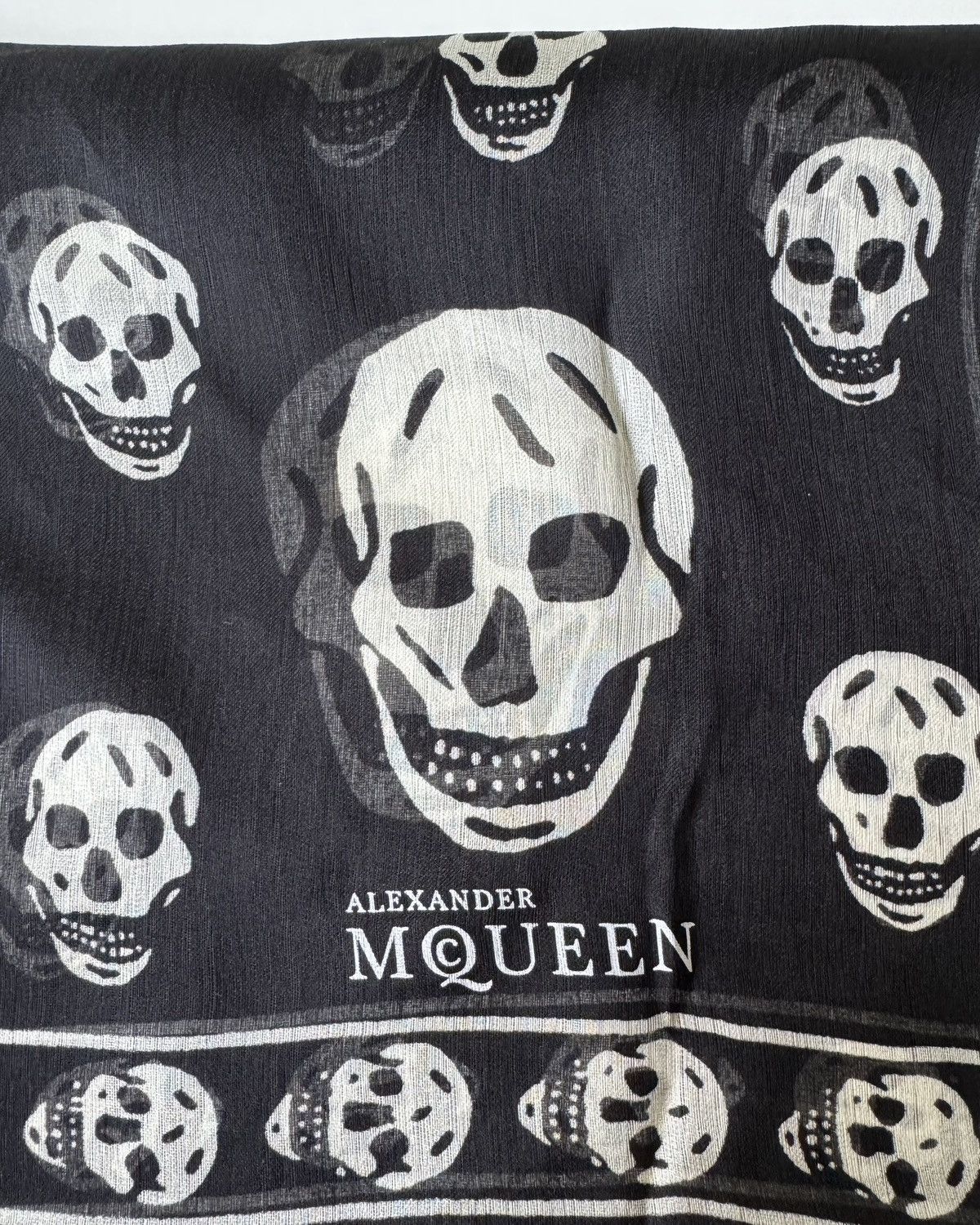 Alexander McQueen Alexander McQueen Skull Scarf Size ONE SIZE - 6 Thumbnail