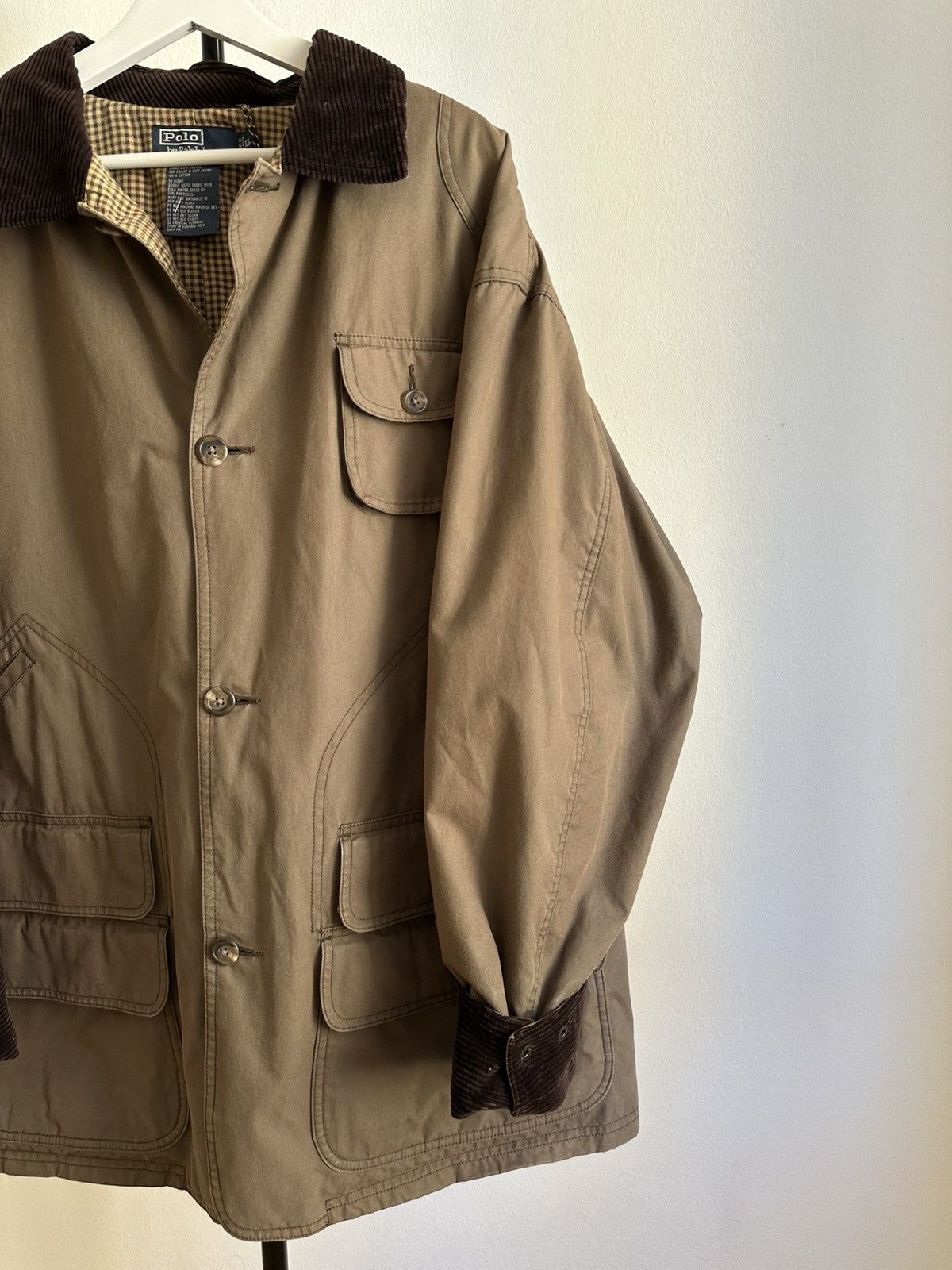 Polo Ralph Lauren Polo Ralph Lauren Vintage Faded Fishermen Style 90s Jacket Size US XL / EU 56 / 4 - 5 Thumbnail