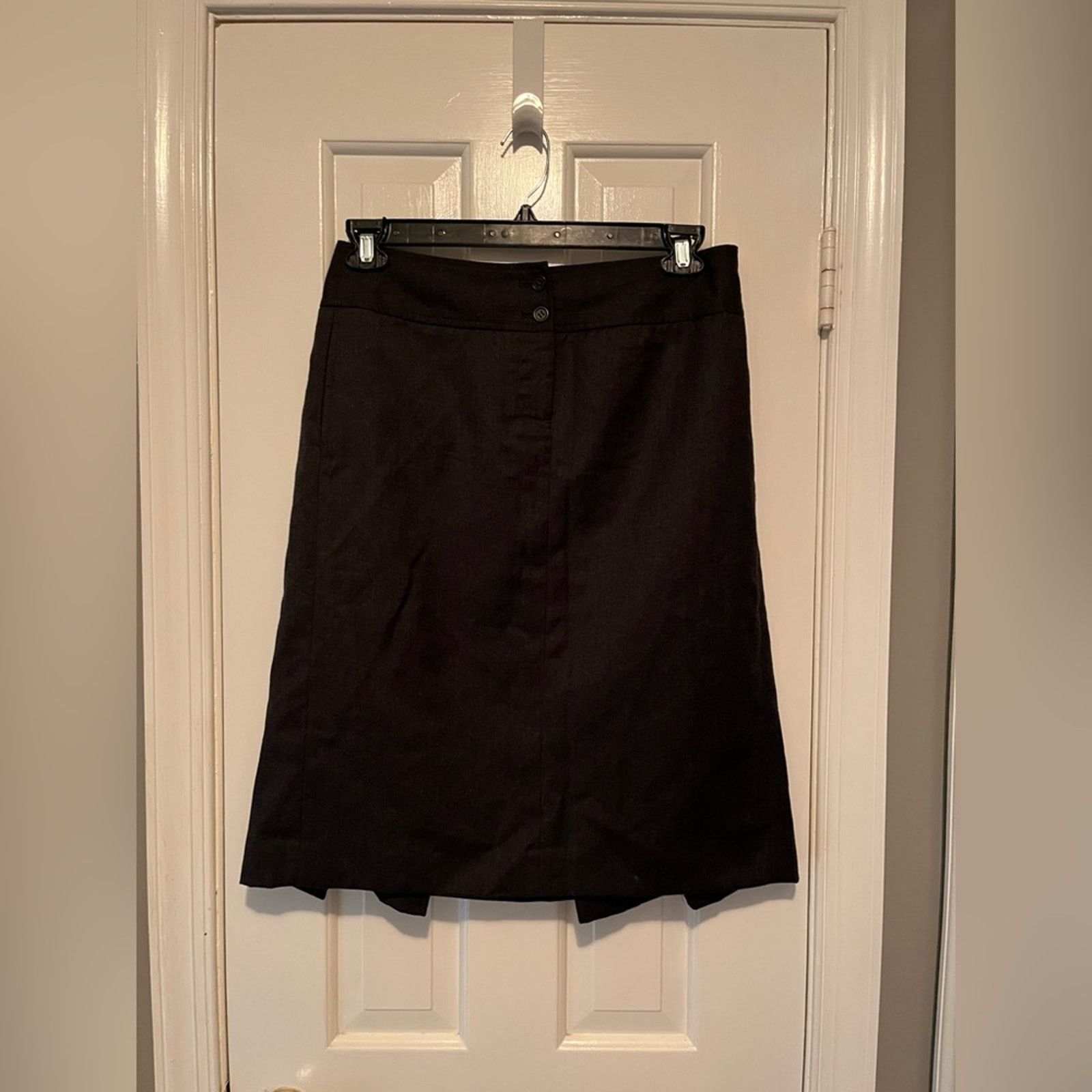 J.Crew J. Crew Black Skirt Size 6 Vintage Size 28" / US 6 / IT 42 - 1 Thumbnail
