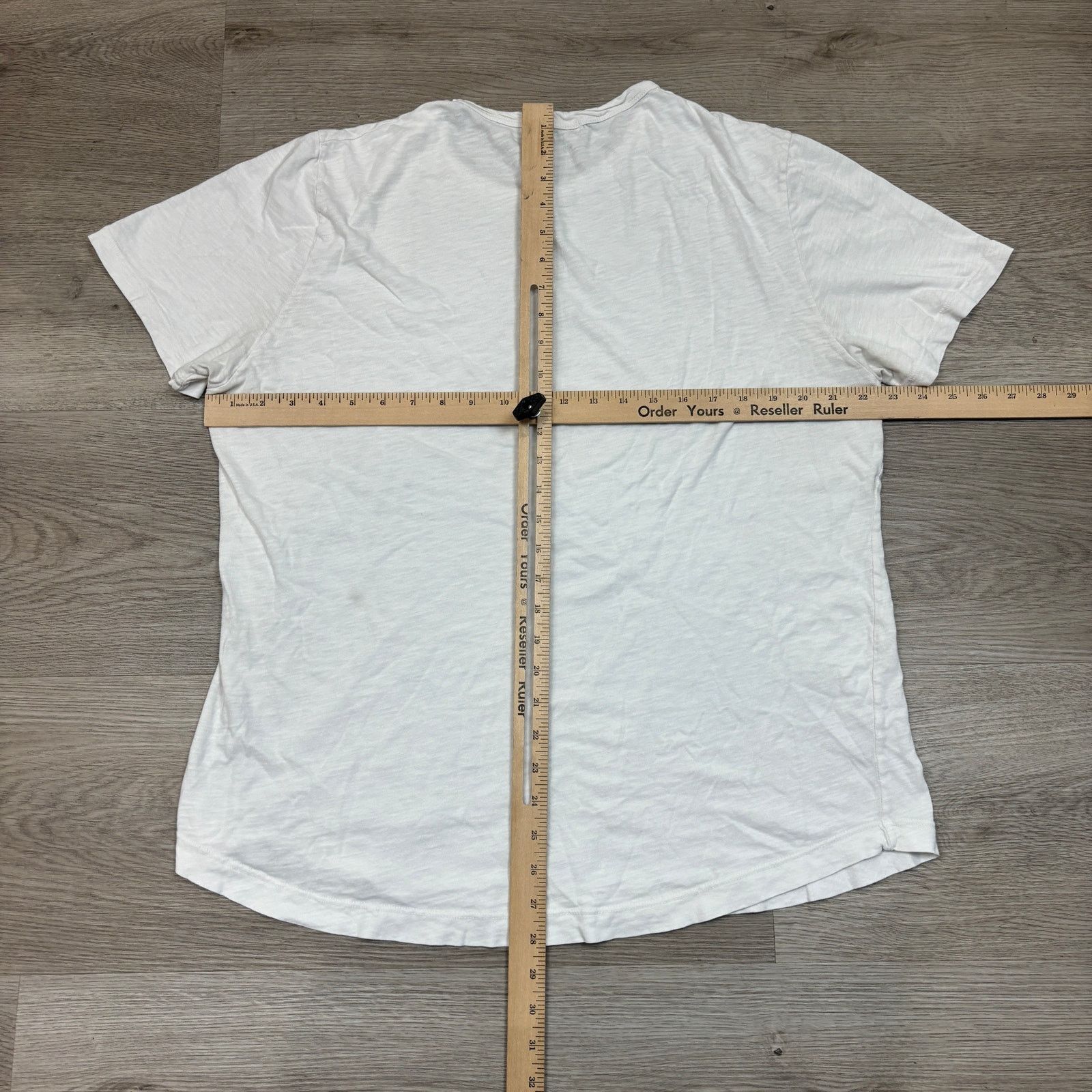 Buck Mason Buck Mason Curved Hem Slub Cotton Short Sleeve Shirt Men's M Size US XL / EU 56 / 4 - 3 Thumbnail