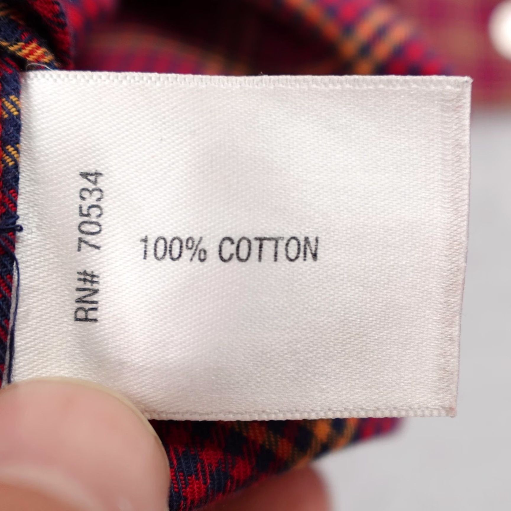Orvis VINTAGE Orvis Shirt Mens 2XL Red Blue Plaid Flannel Button-Up Casual Outdoors Mens 2XL Red Plaid Flannel Shirt Orvis Button-Down Cotton Size US XXL / EU 58 / 5 - 4 Thumbnail