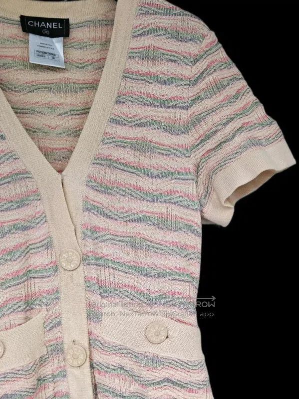 Chanel Chanel Color-Block Cotton Dress for Women . Size S / US 4 / IT 40 - 2 Thumbnail