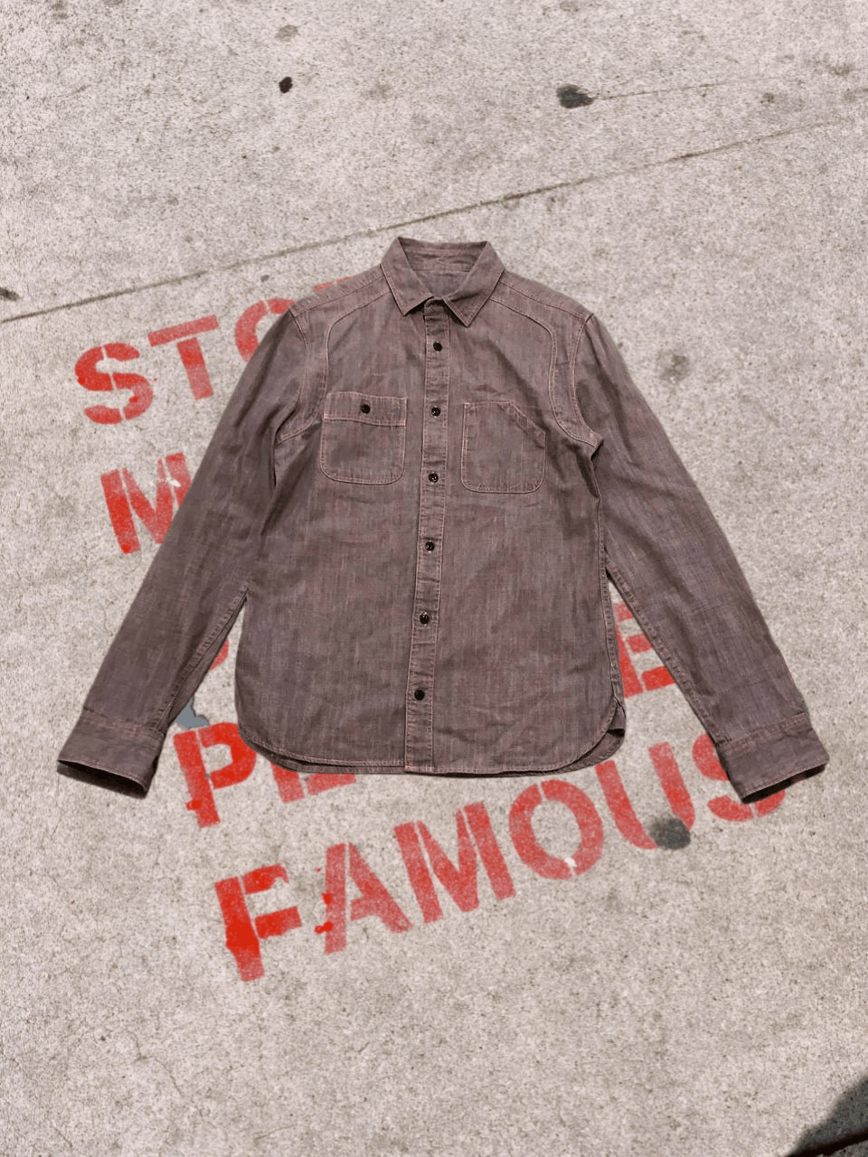 Allsaints Allsaints designer distressed shirt STREETWEAR Size US S / EU 44-46 / 1 - 1 Thumbnail