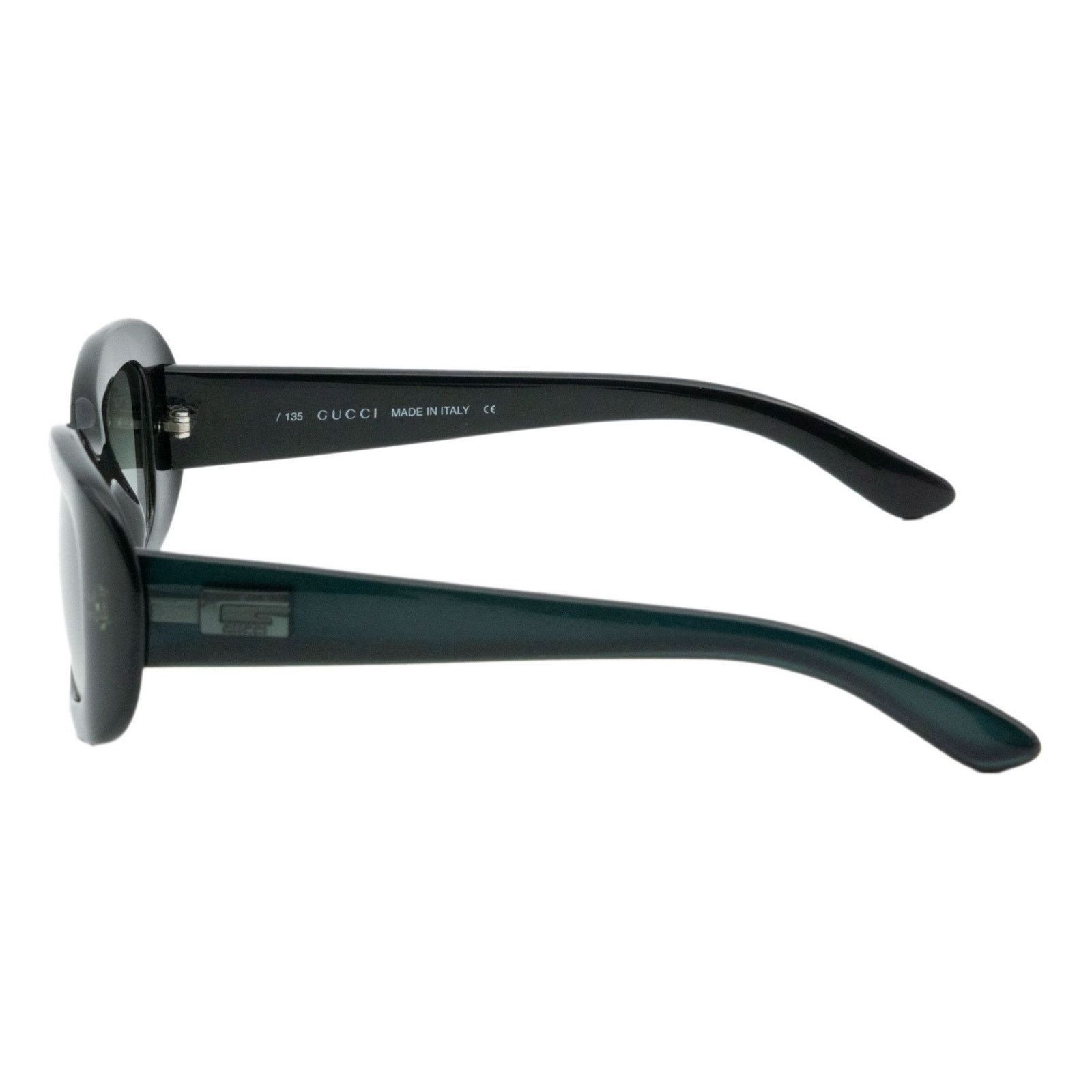 Gucci Vintage Gucci GG 2439 Rectangular Emerald Optyl Sunglasses Size ONE SIZE - 3 Thumbnail
