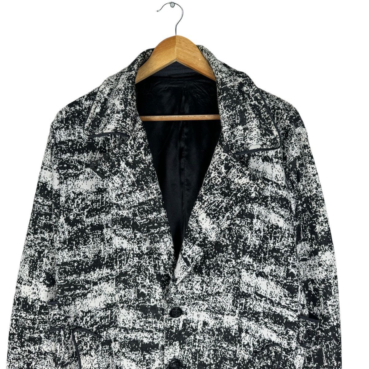 🌟2000s SEMANTIC SPLASH COLOUR BUTTON JACKET