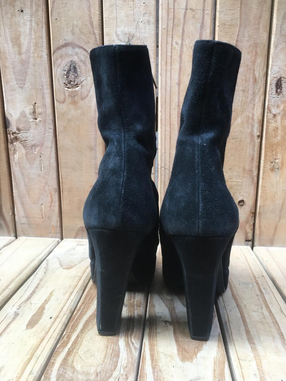 Yves Saint Laurent Yves saint Laurent suede boots EUR 38.5 Size US 8.5 / IT 38.5 - 4 Thumbnail