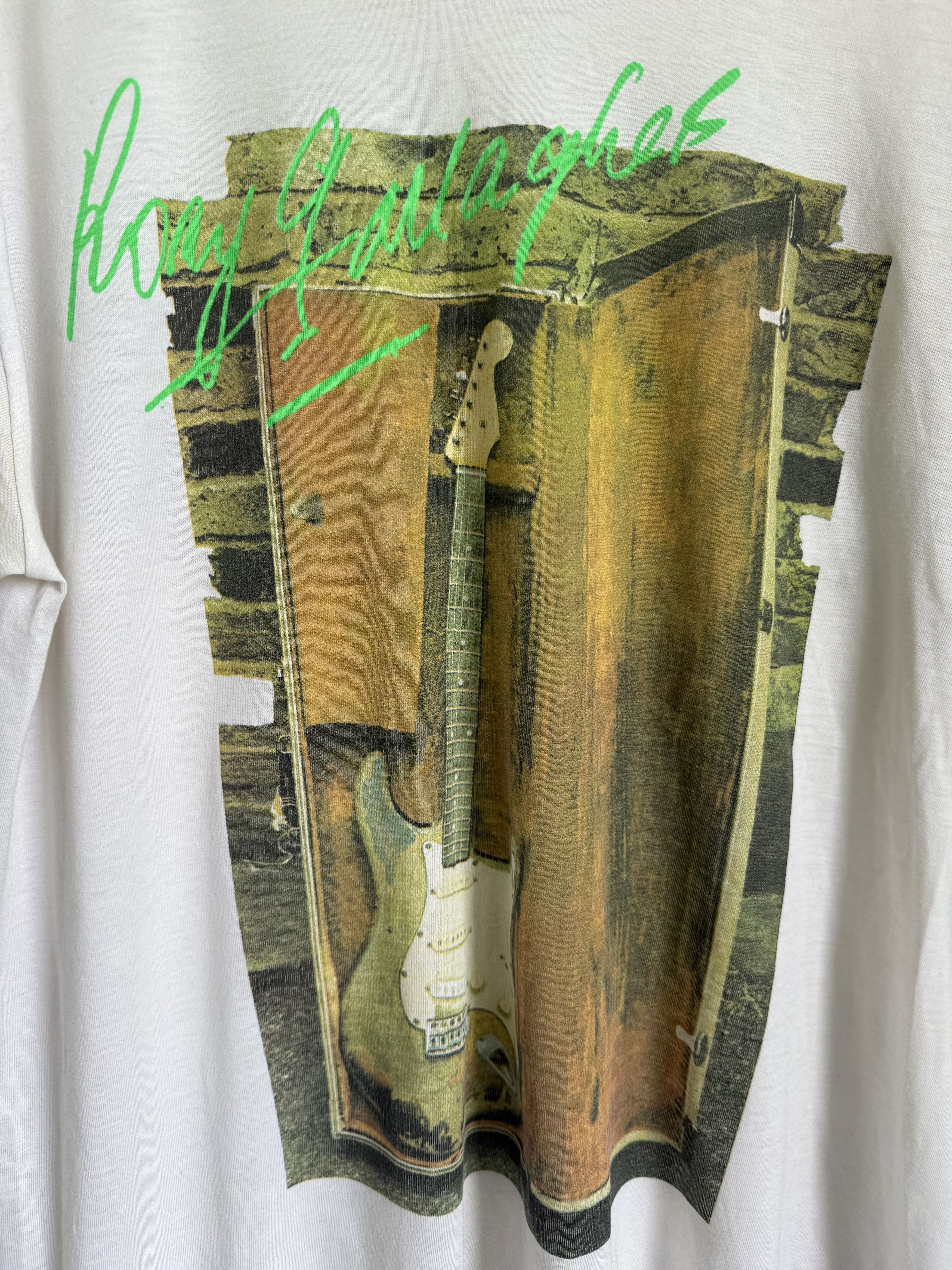 Band Tees × Vintage Vintage 80s Rory Gallagher UK Concert tour t-shirt Size US XL / EU 56 / 4 - 3 Thumbnail