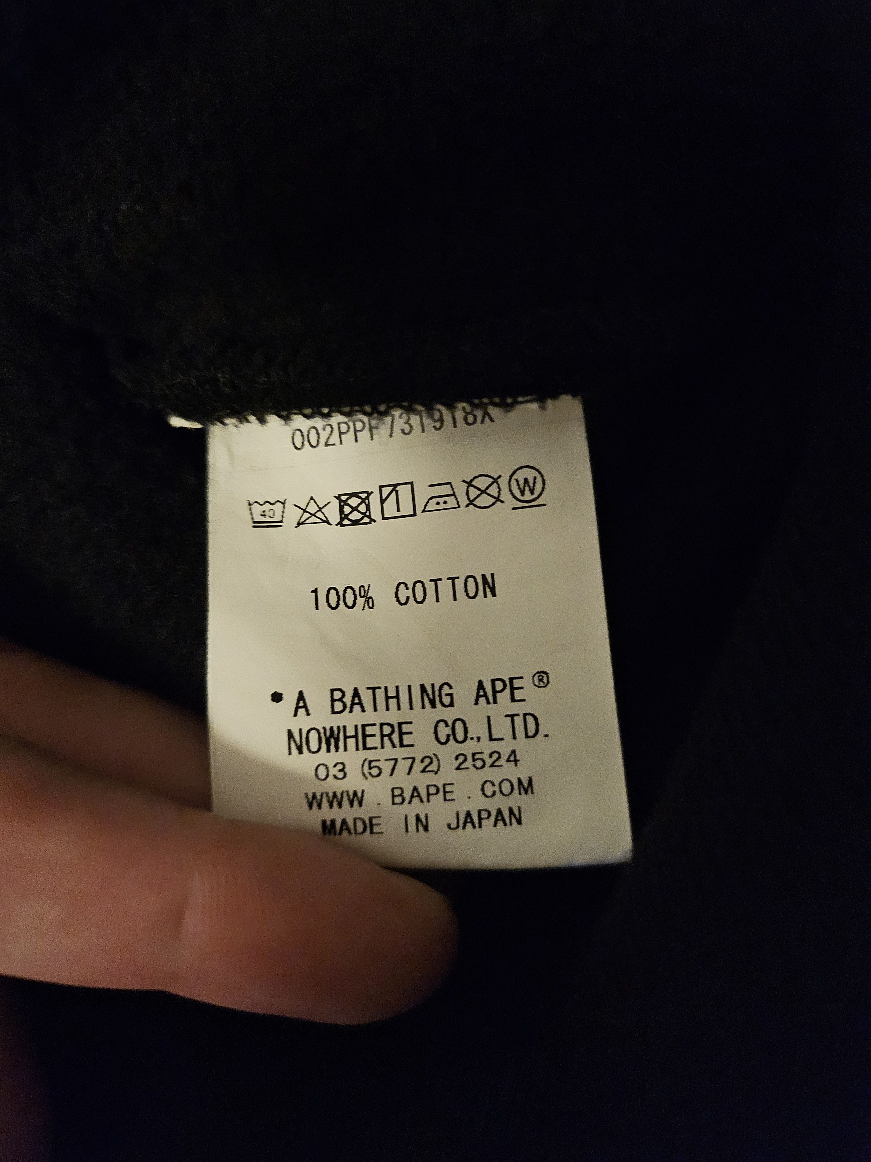 Bape × Pusha T Bape x Pusha T Baby Milo Pullover Hoodie Size US L / EU 52-54 / 3 - 7 Thumbnail