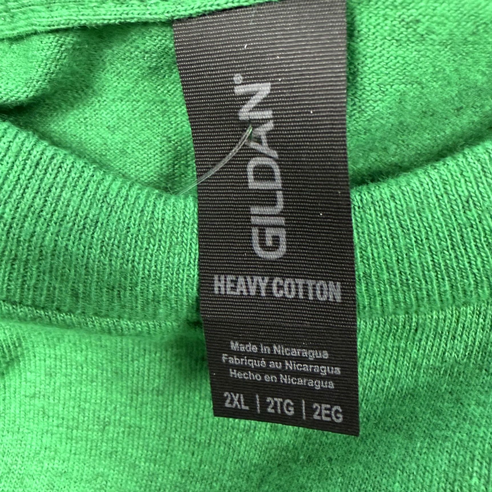 Gildan Gildan Shirt Mens 2XL Green Let's Hunt Philadelphia Football NFL Graphic Tee Shirt Size US XXL / EU 58 / 5 - 5 Thumbnail