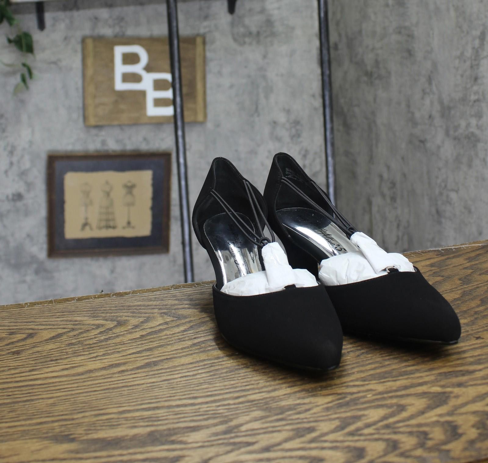 Other Nwt Easy Street Dress Pumps Heels Moonlight Black Lamy 9n Size US 9 / IT 39 - 3 Thumbnail