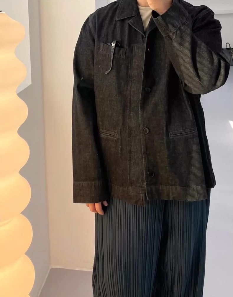 Dries Van Noten Dries Van Noten Denim jacket 2504-Nextarrow Size US XL / EU 56 / 4 - 7 Thumbnail