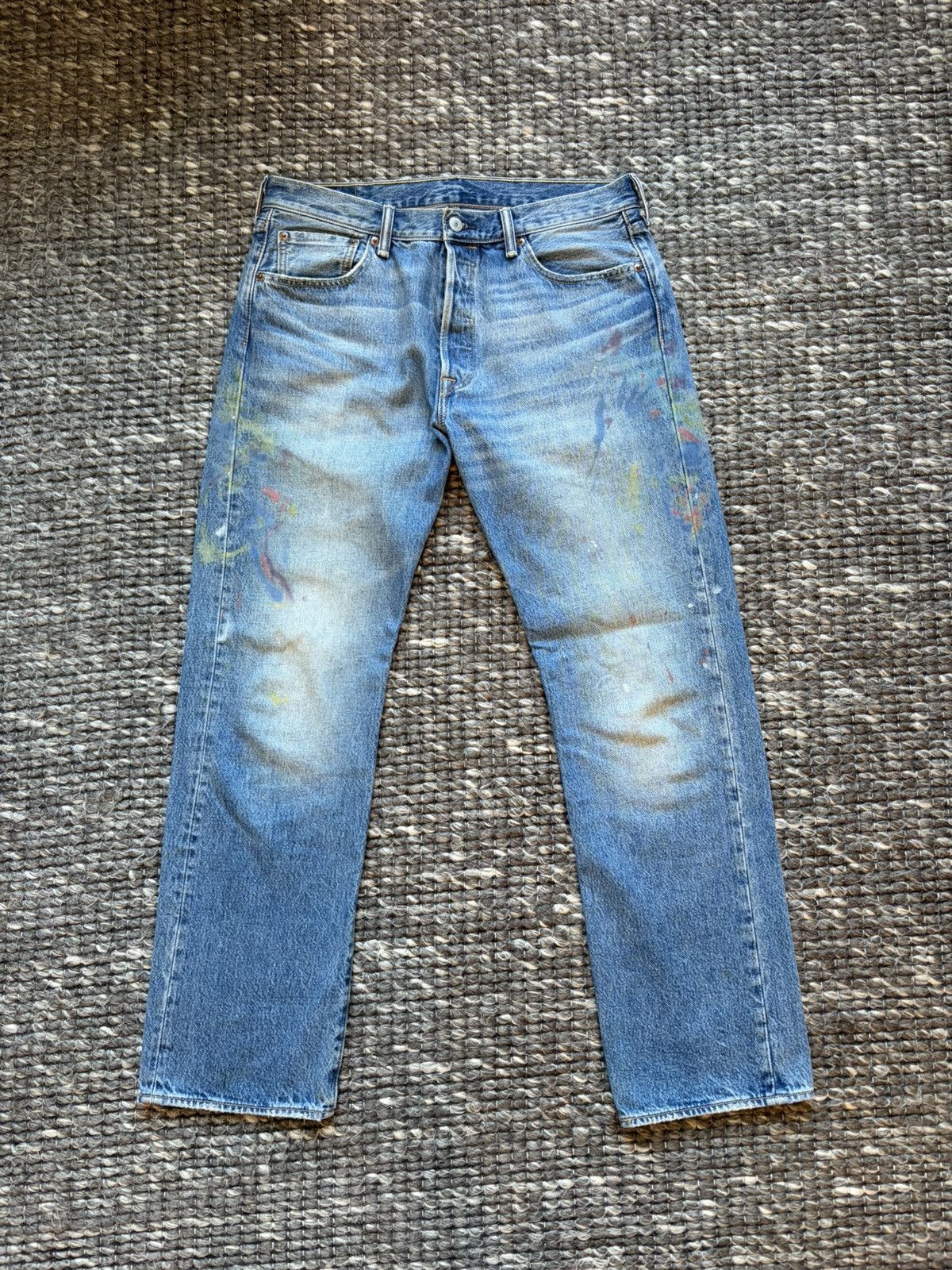 Levi's Levi’s 501 Paint Splatter Size US 34 / EU 50 - 1 Thumbnail