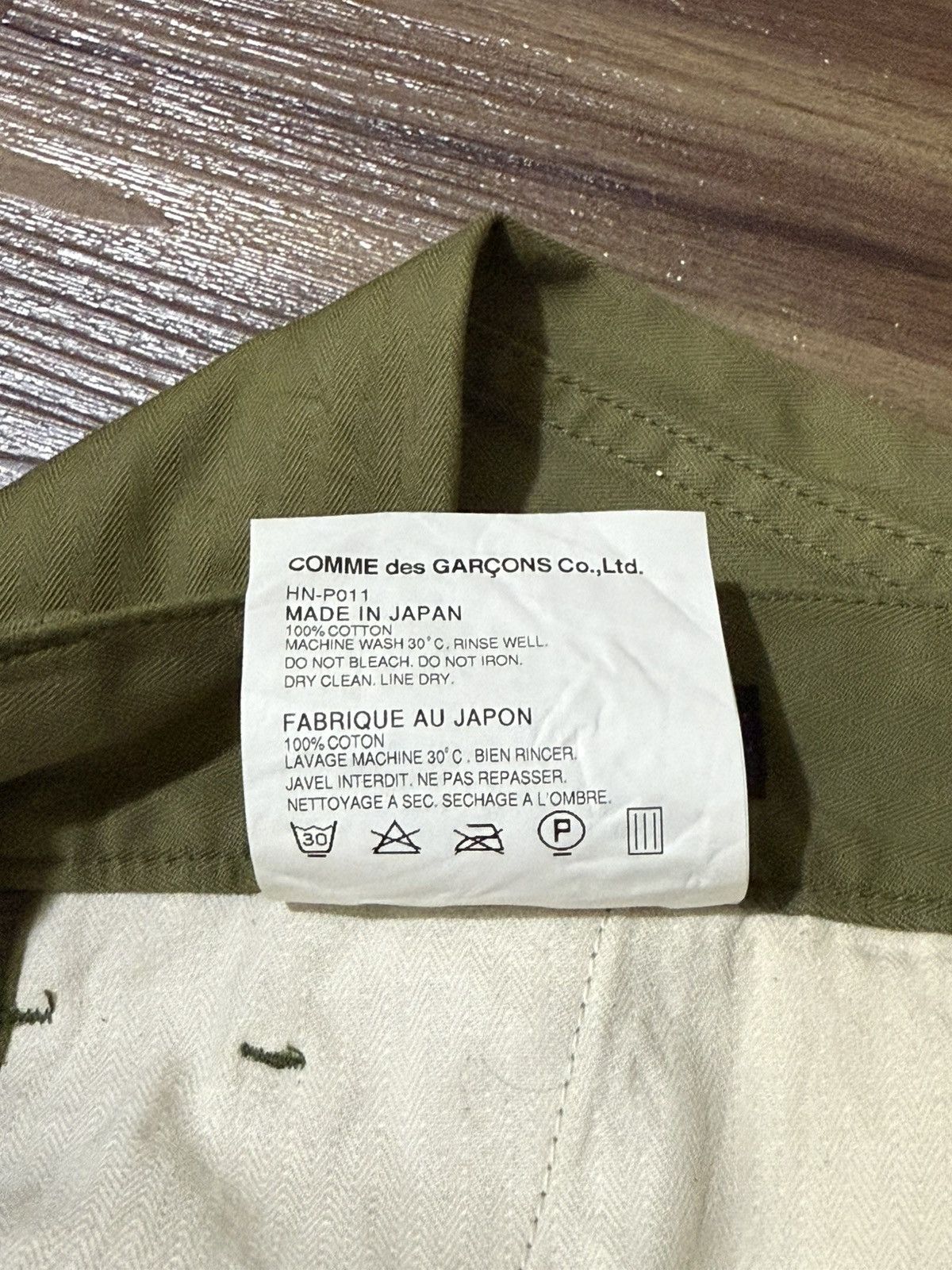 Comme des Garcons Homme Comme des garcons homme pants Size US 34 / EU 50 - 5 Thumbnail