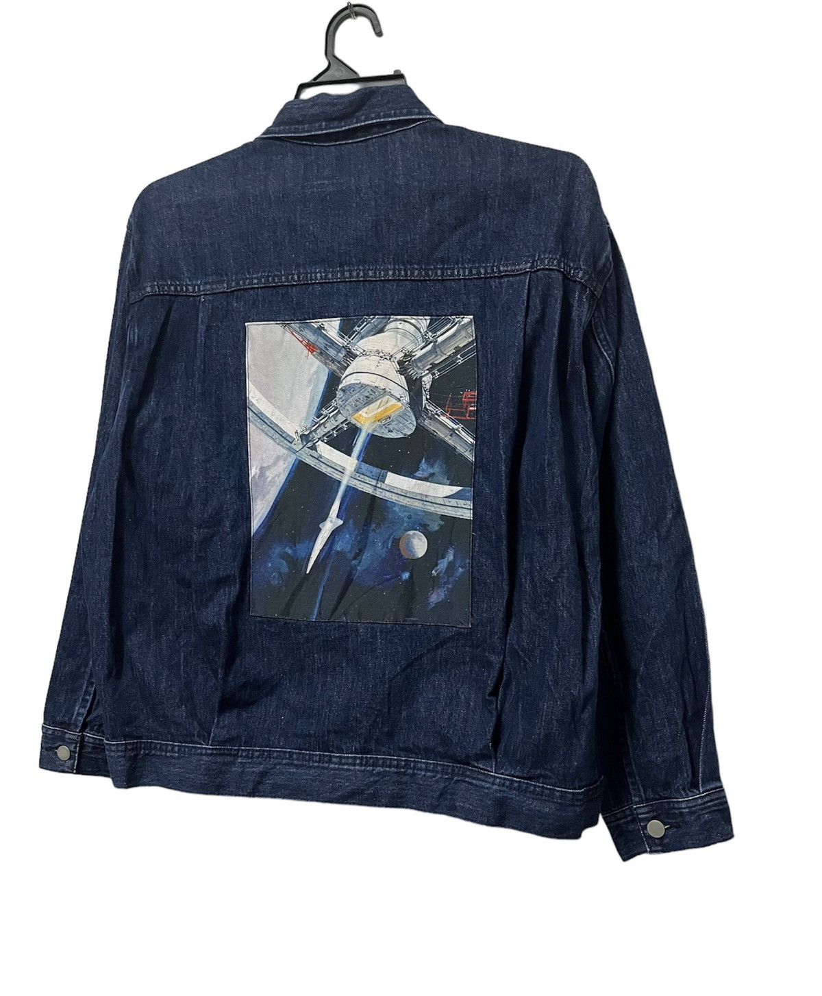Other 🔥2001 : A Space Odyssey Movie Denim Trucker Jacket Size US L / EU 52-54 / 3 - 2 Thumbnail