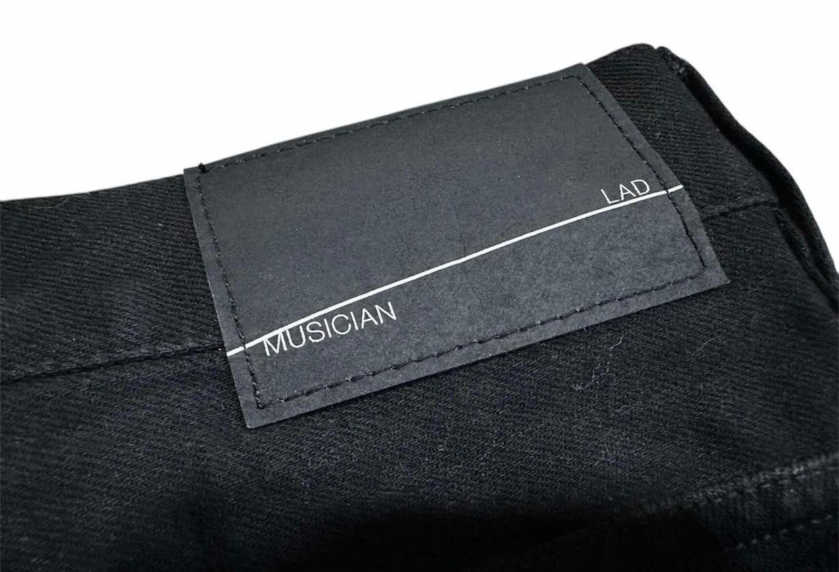 Japanese Brand × Lad Musician 🔥Y2K Archived Lad Musician Wrap Bondage Denim Black Size US 28 / EU 44 - 14 Thumbnail