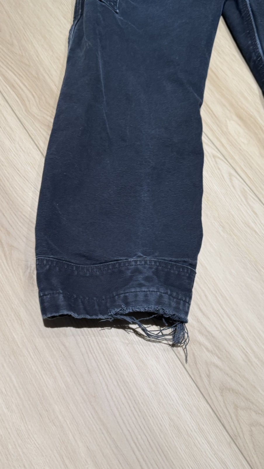 Carhartt Carharrt double knee carpenter overalls pants distressed Size US 32 / EU 48 - 25 Thumbnail