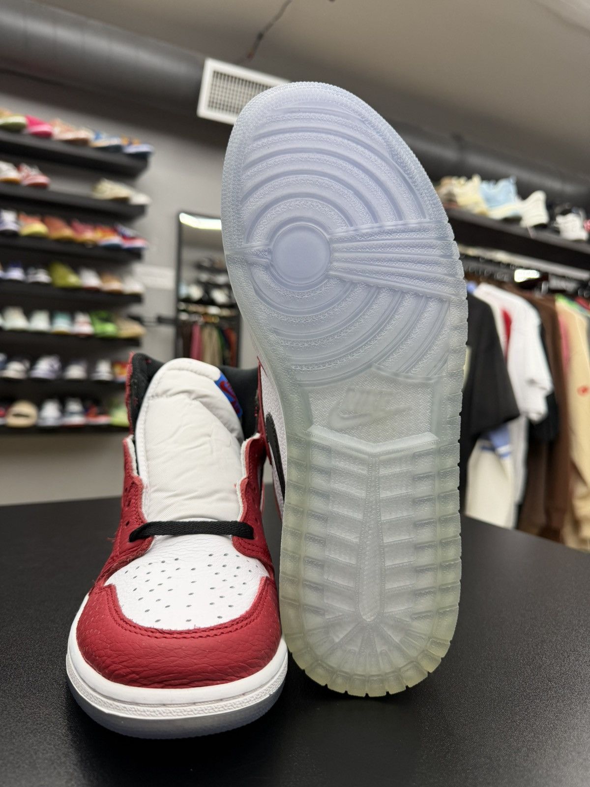Jordan Brand Size 10.5 - Jordan 1 High Spider-Man Origin Story Size US 10.5 / EU 43-44 - 8 Thumbnail