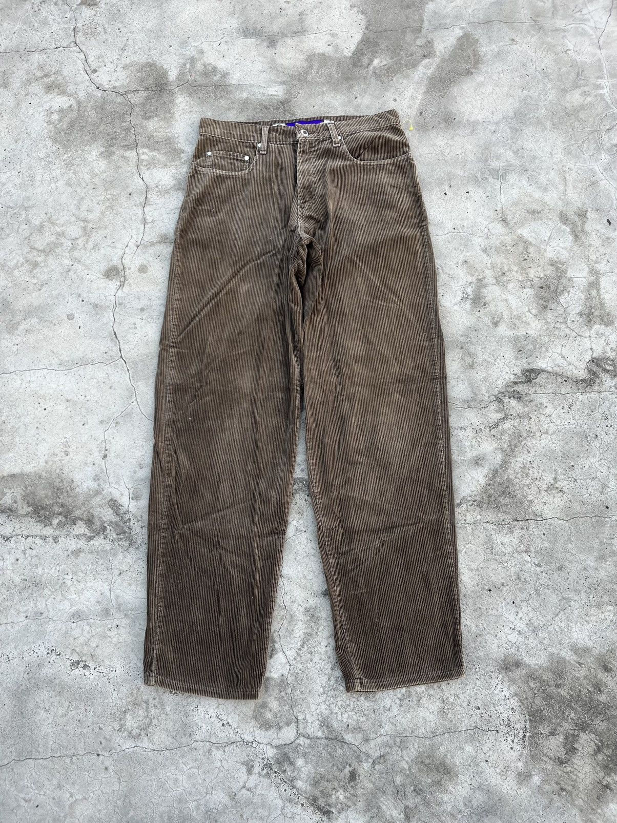 image of Jnco x Levis 90's Corduroy Levi’S Silver Tab in Brown, Men's (Size 33)