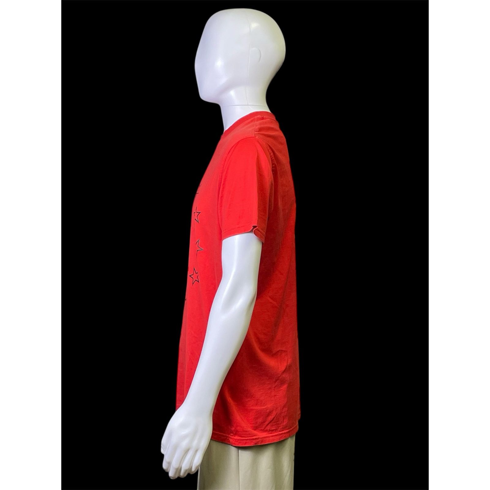 Givenchy Givenchy Paris Stars and Stripe Print Red T-Shirt Men XXS Size US XS / EU 42 / 0 - 4 Thumbnail