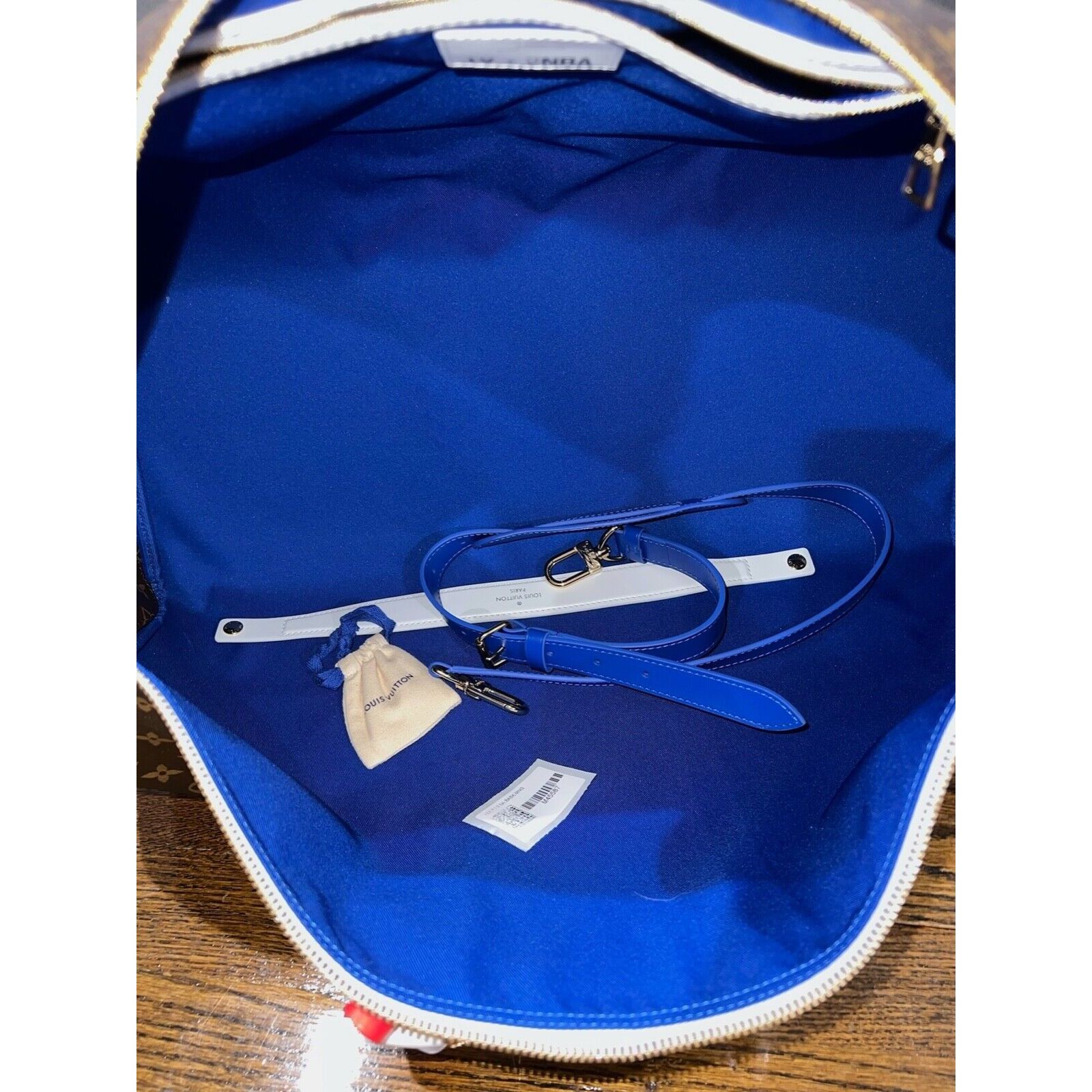 Louis Vuitton Louis Vuitton Keepall Bandouliere NBA Basketball Travel Bag Size ONE SIZE - 10 Thumbnail