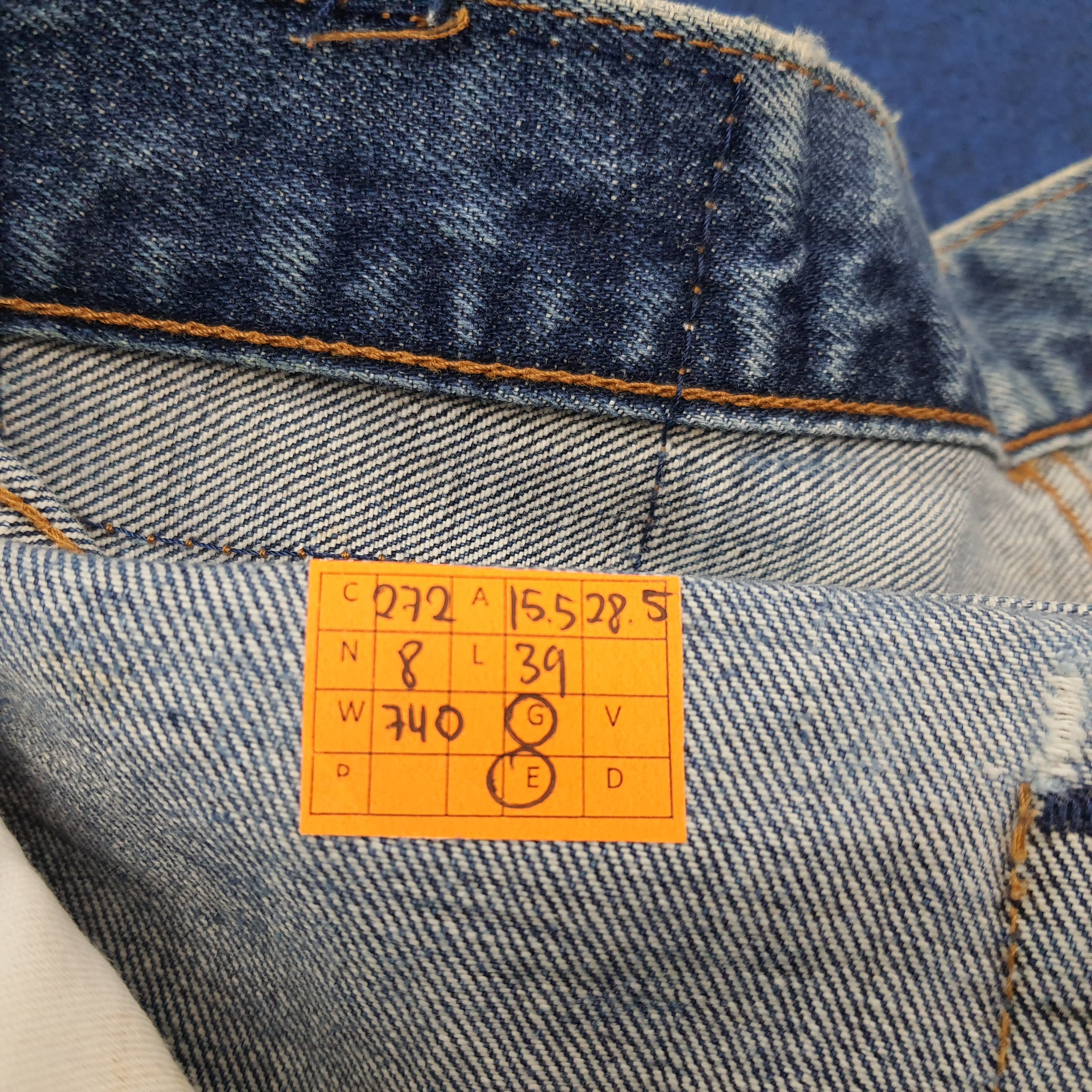 Levi's VINTAGE LEVI'S 502 Rare Redline Selvedge Denim Jeans C272N8 Size US 32 / EU 48 - 14 Thumbnail