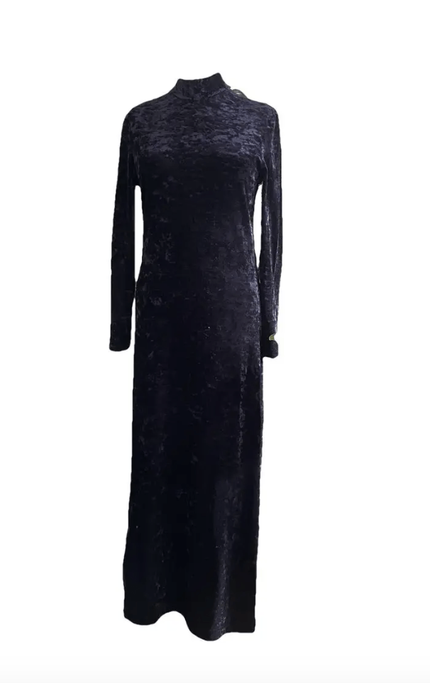 Sportmax Sportmax Velvet Gown – Size US : 4 FR : 36 Size S / US 4 / IT 40 - 1 Thumbnail