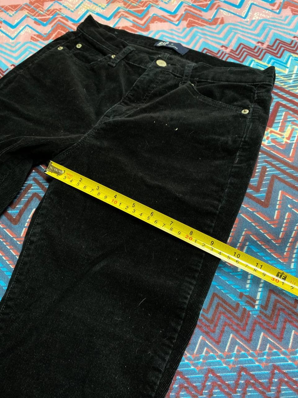 Gap × Vintage Gap Modern Legging Velvet Pant Green Size 36" / US 14 / IT 50 - 16 Thumbnail