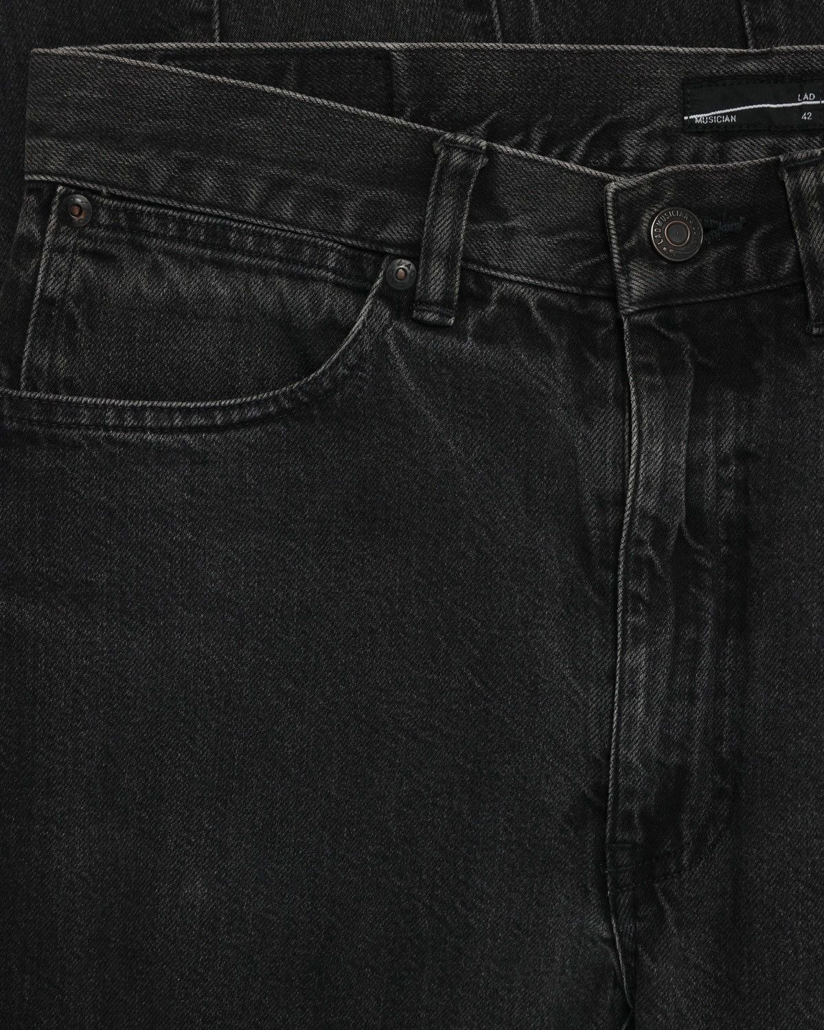 Japanese Brand LAD MUSICIAN twisted jeans Size US 29 - 5 Thumbnail