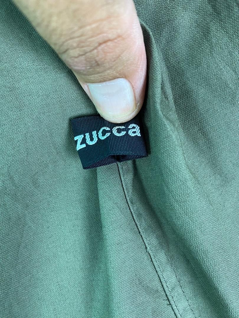 Issey Miyake Vtg 90s ZUCCA blouse shirts button up Size ONE SIZE - 5 Thumbnail