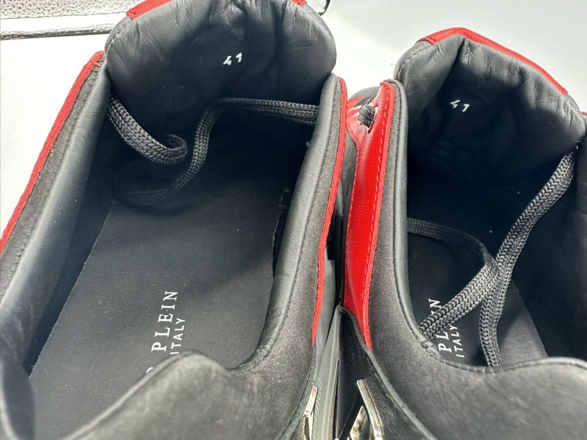 Philipp Plein Philipp Plein Skull Sneakers Size US 8 / EU 41 - 15 Thumbnail