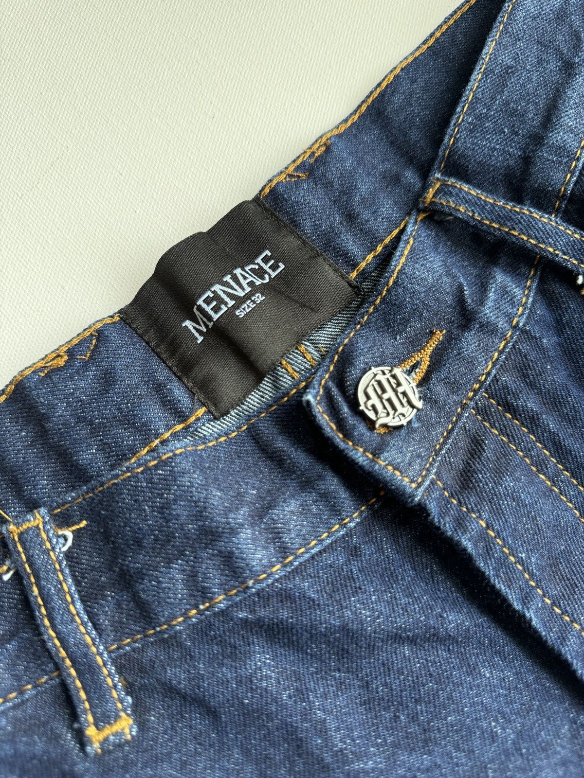 Menace Menace distressed Stencil Jean Size US 32 / EU 48 - 7 Thumbnail