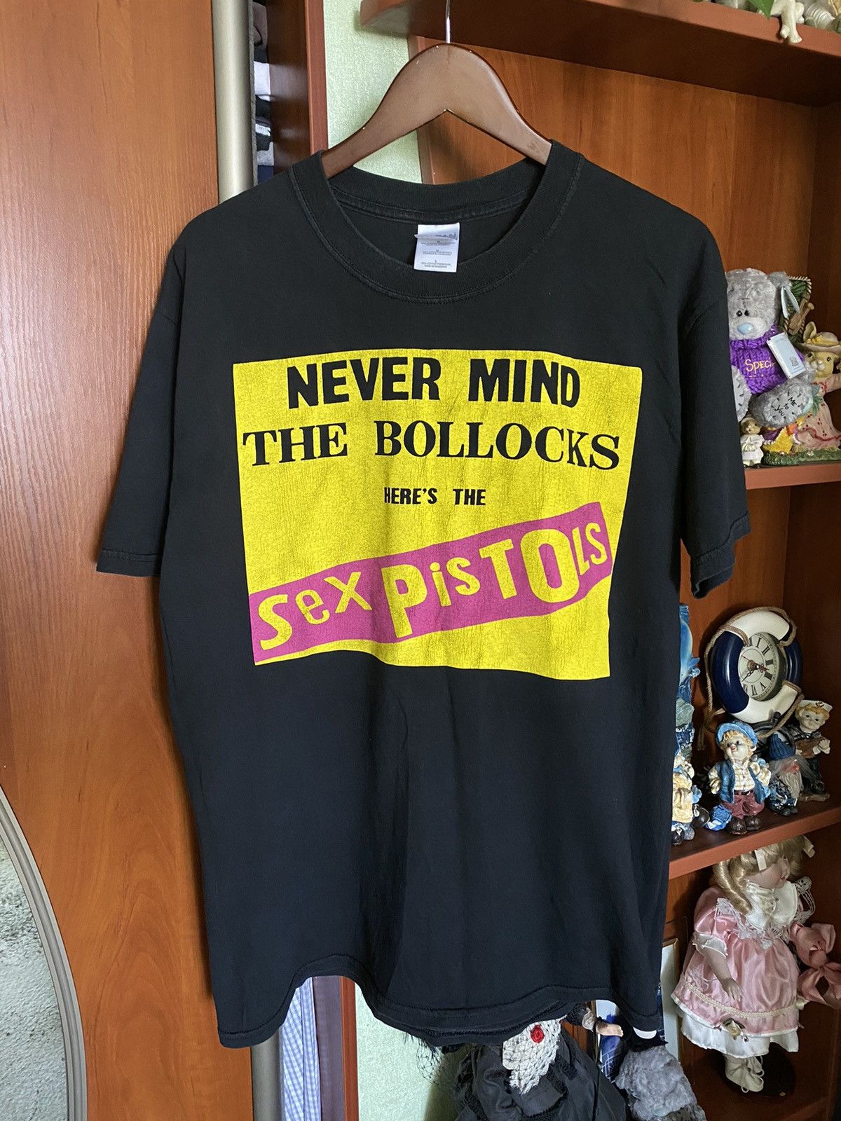 Band Tees × Vintage Vintage 90s Sex Pistols Never Mind The Bollocks-God Tee Size US L / EU 52-54 / 3 - 1 Thumbnail