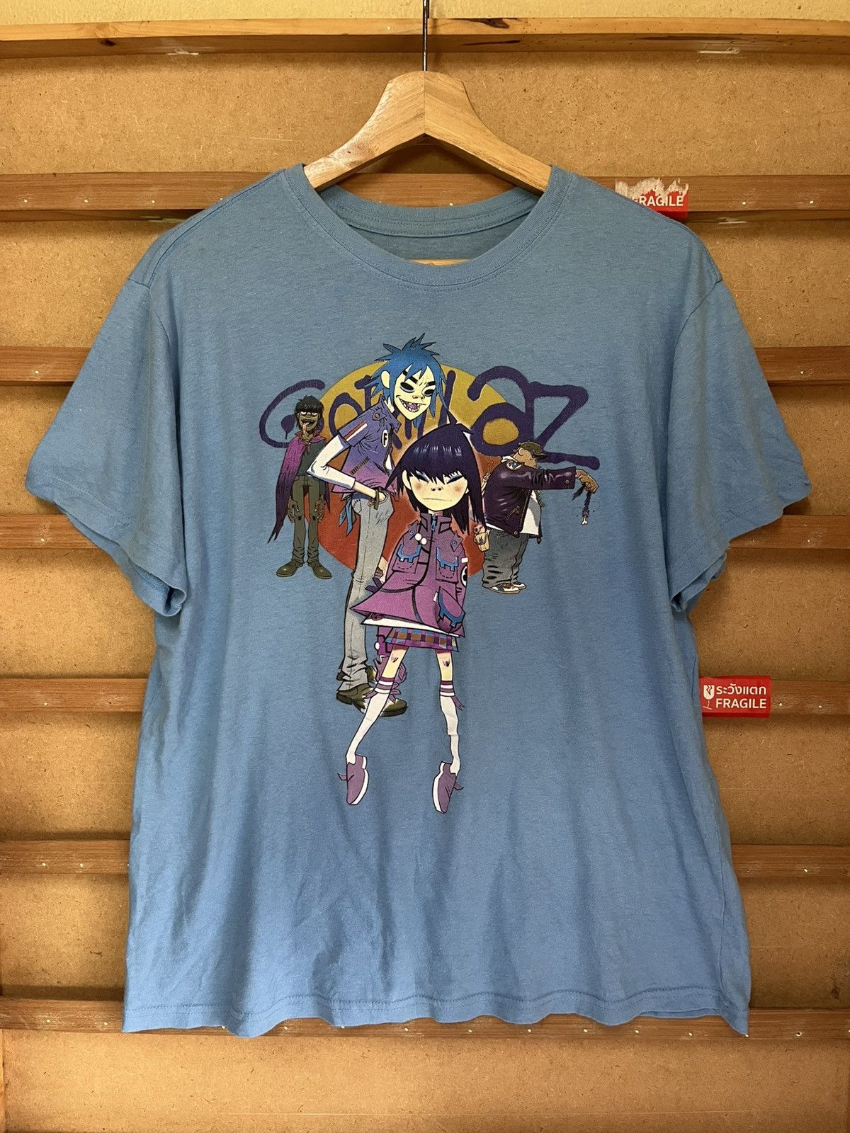 Band Tees Gorillaz T-Shirt Sz. M Size US M / EU 48-50 / 2 - 1 Thumbnail