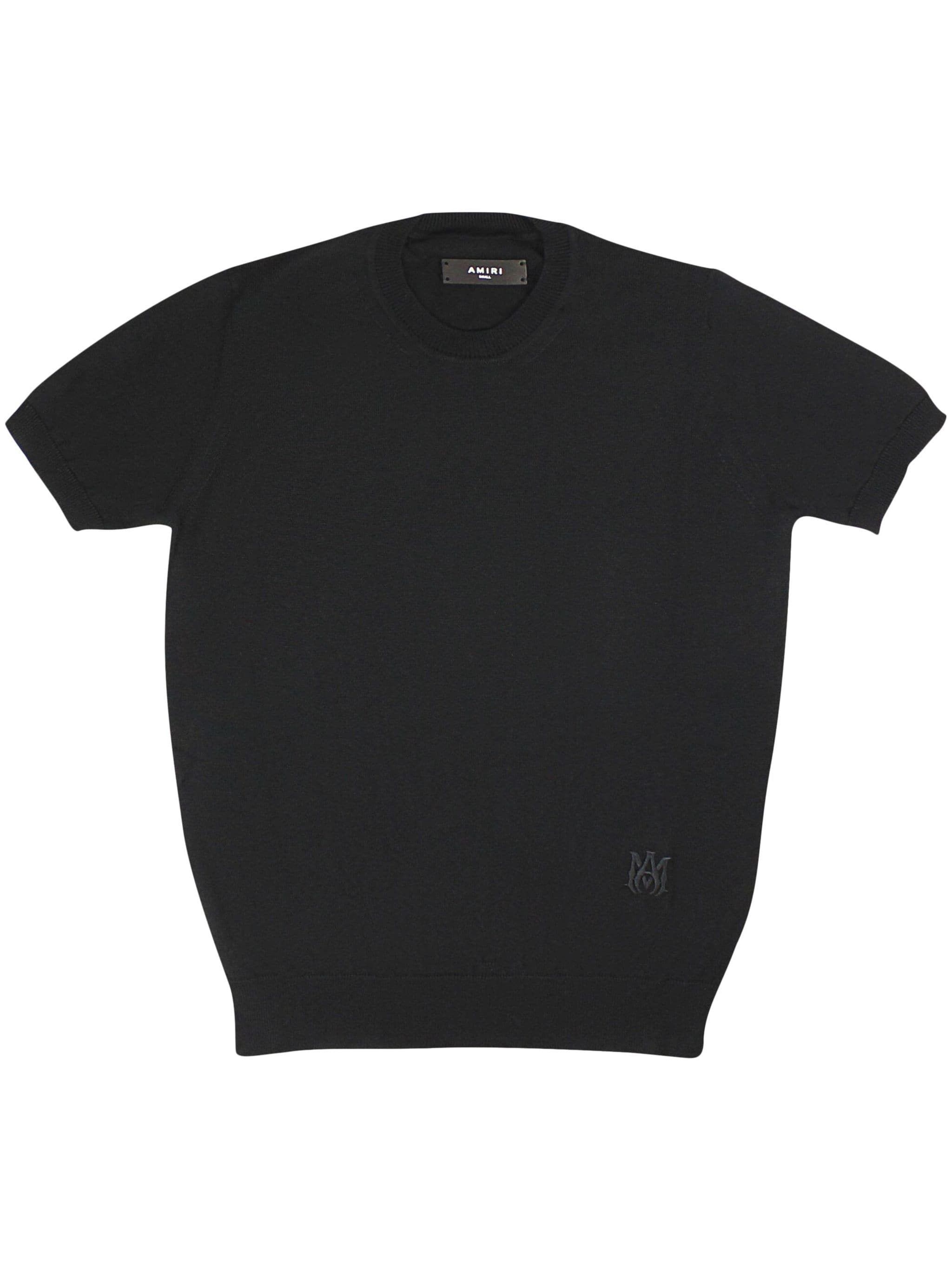 o1gr1nt1024 MA Embroidered T-Shirt in Black