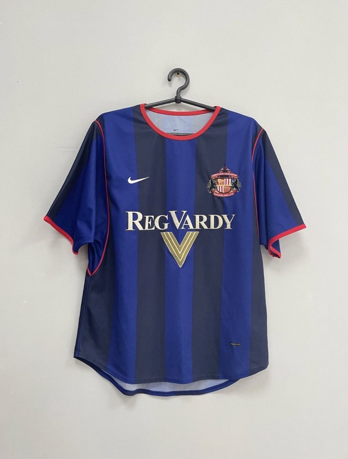 Nike Sunderland 2001/2002 Away Football Shirt Soccer Jersey Nike Size US M / EU 48-50 / 2 - 1 Thumbnail
