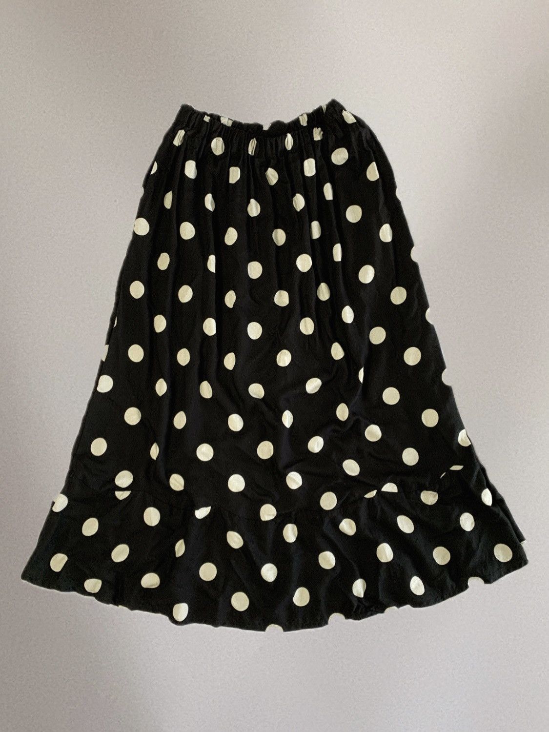 Comme des Garcons comme des garcons tricot polka skirt avant garde japn Size 28" / US 6 / IT 42 - 1 Thumbnail