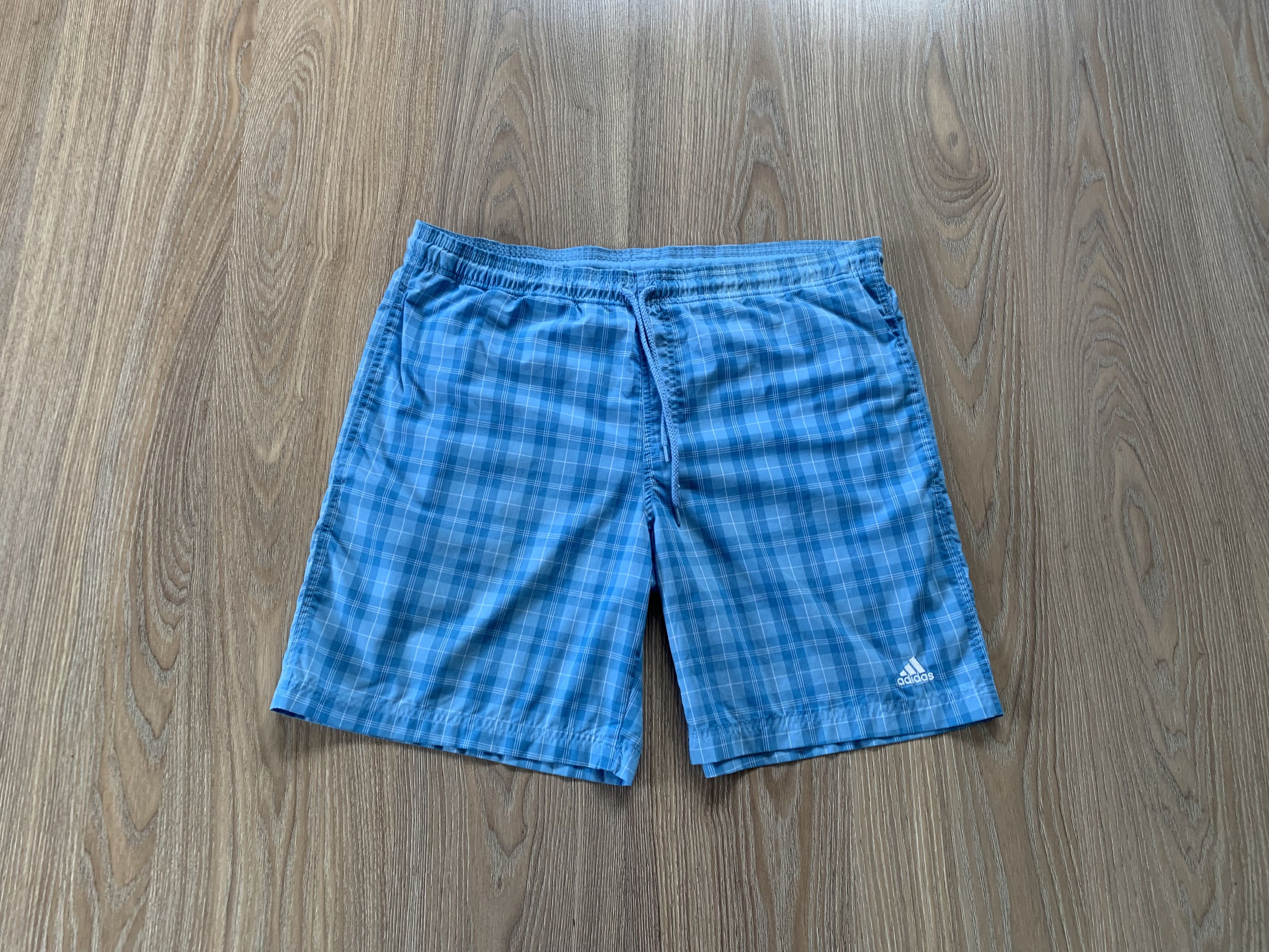 Adidas Adidas Men's Vintage Plaid Swim Shorts Size US 32 / EU 48 - 1 Thumbnail