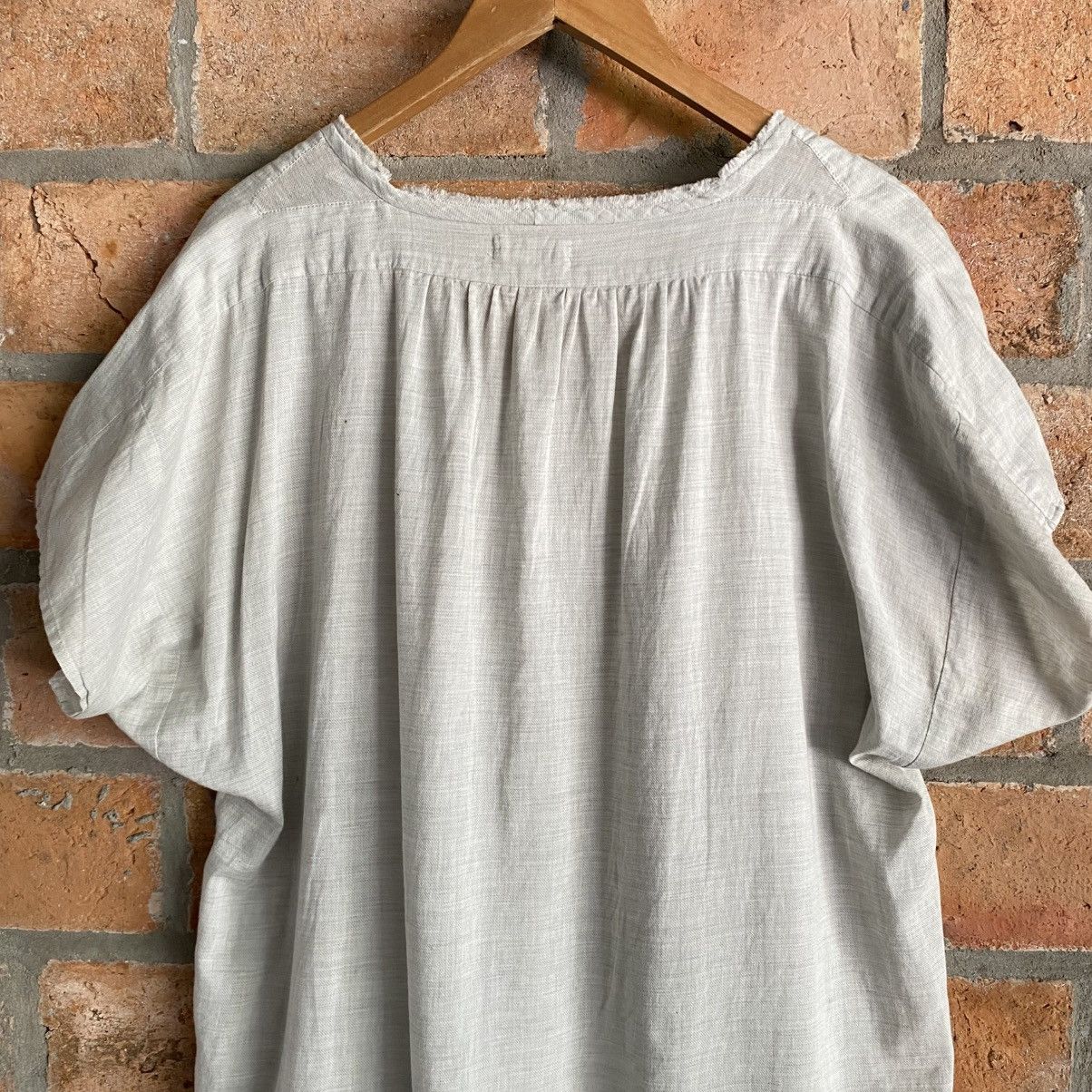 Issey Miyake Plantation Light Gray Soft Casual Dress Size M / US 6-8 / IT 42-44 - 20 Thumbnail