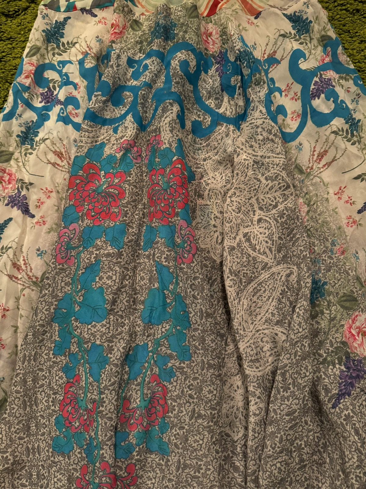 Designer × Johnny Was Johnny Was avant garde floral pattern dress Size S / US 4 / IT 40 - 3 Thumbnail