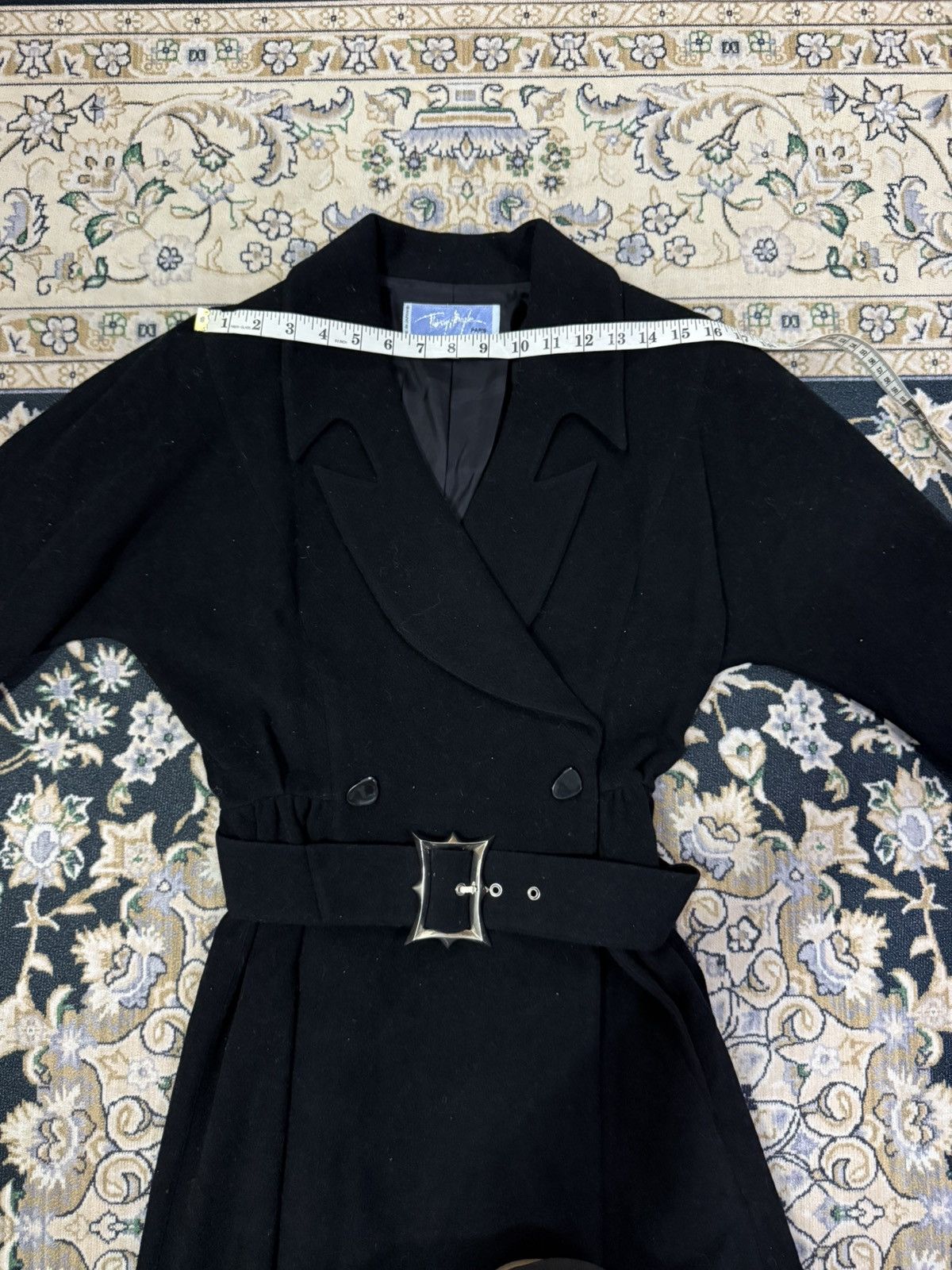 Thierry Mugler Rare Vintage 90s Thierry Mugler Jacket coat metal buckle Size M / US 6-8 / IT 42-44 - 15 Thumbnail