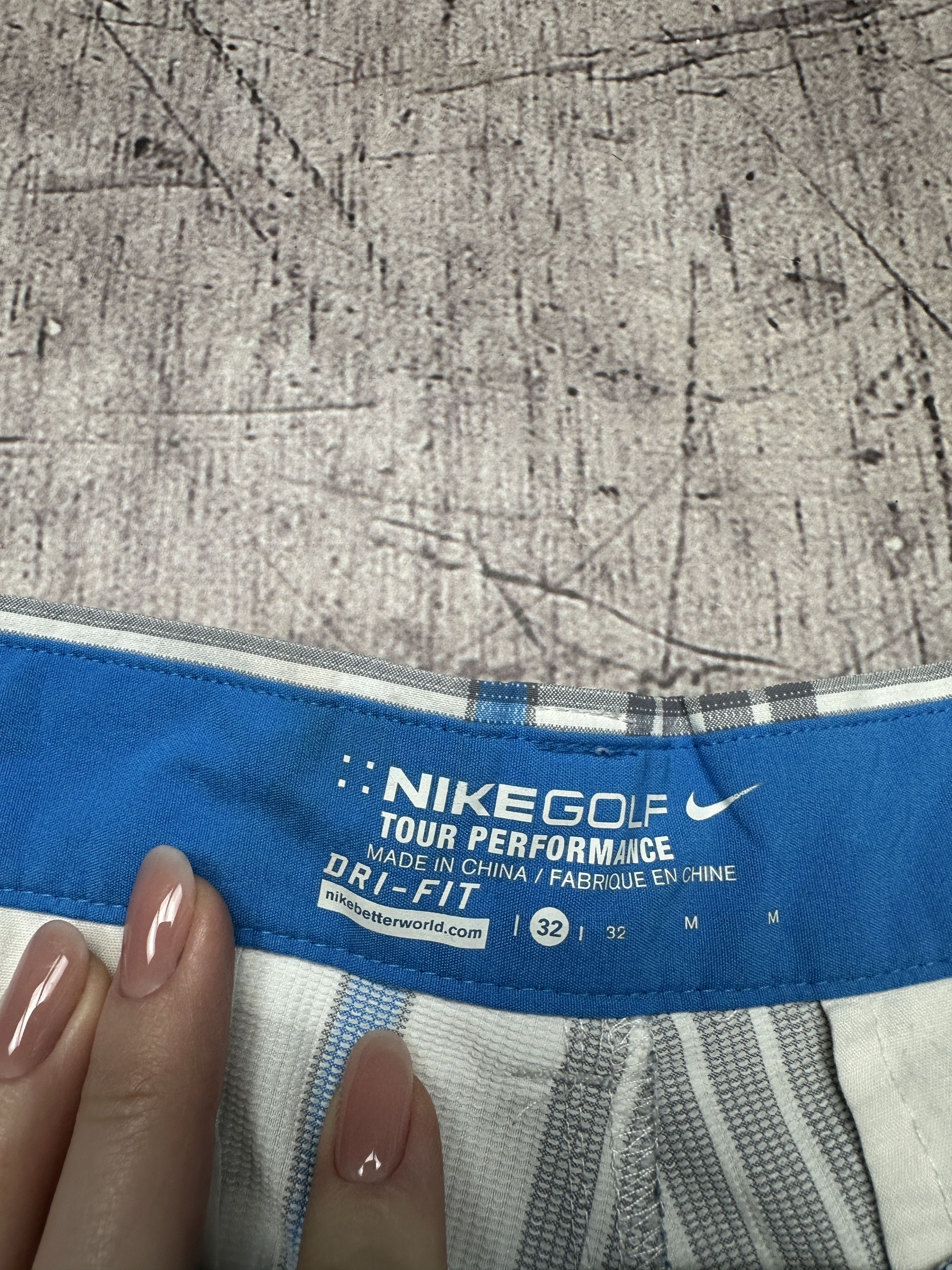 Nike Nike Golf Mens Checkered Shorts Size US 32 / EU 48 - 4 Thumbnail