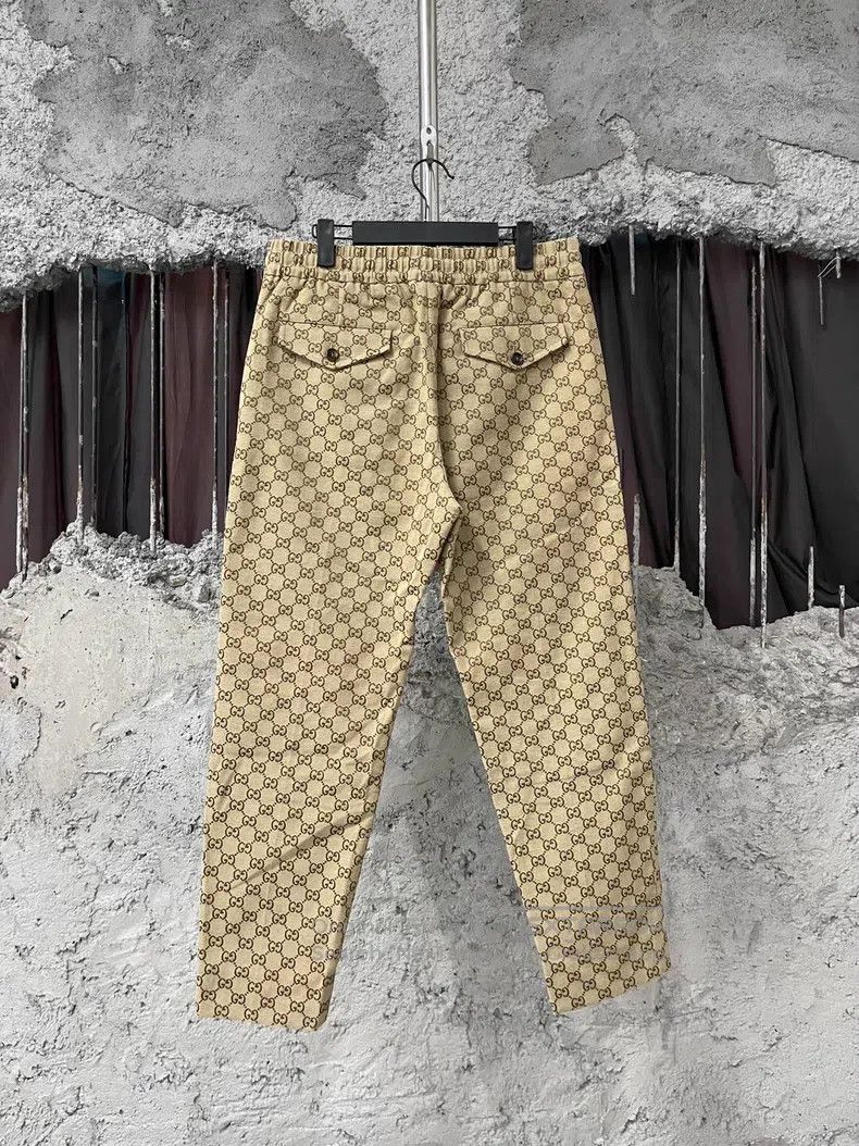 Gucci Gucci Full-print old-fashioned trousers Size US 30 / EU 46 - 2 Thumbnail