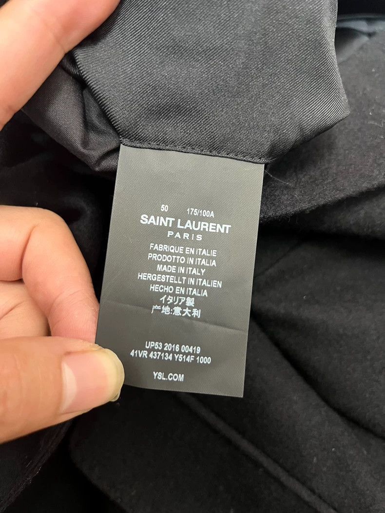 Saint Laurent Paris Saint Laurent Gold Button Blazer Jacket-2507 Size US L / EU 52-54 / 3 - 5 Thumbnail