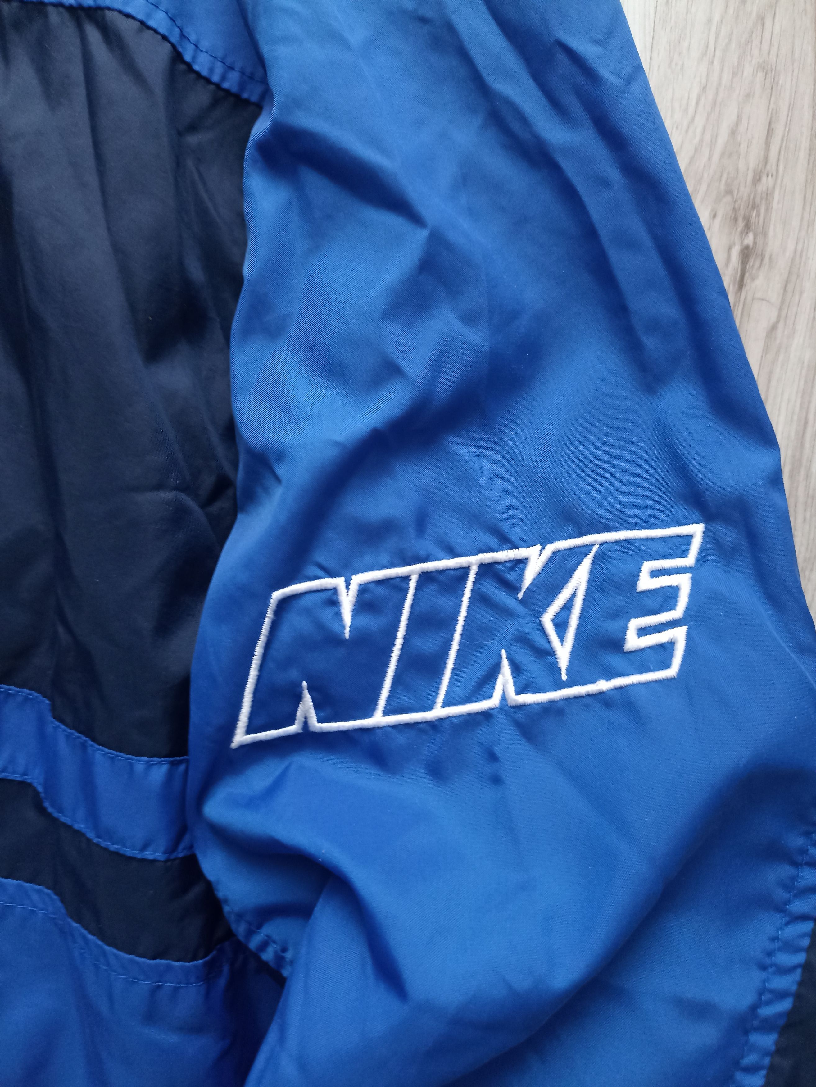 Nike blue nike jacket fashion y2k oldschool Size US L / EU 52-54 / 3 - 3 Thumbnail