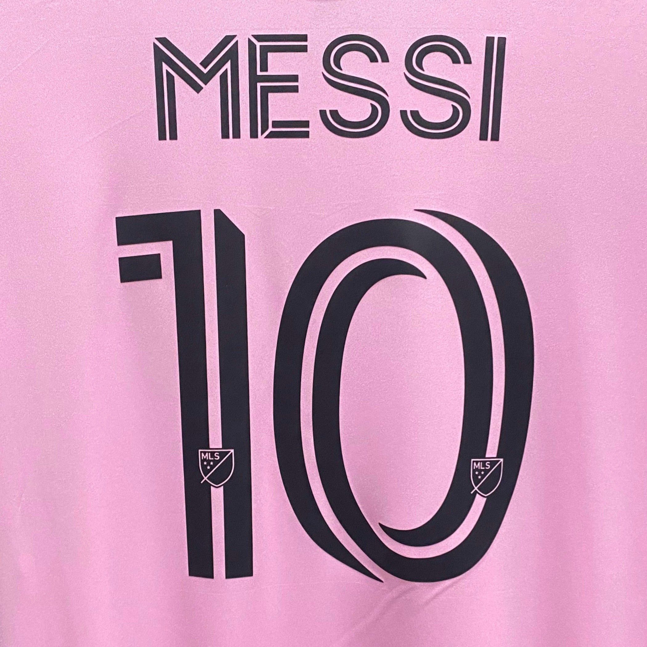 Adidas Inter Miami Lionel Messi Goat 2023-2024 Home Jersey Size US L / EU 52-54 / 3 - 4 Thumbnail